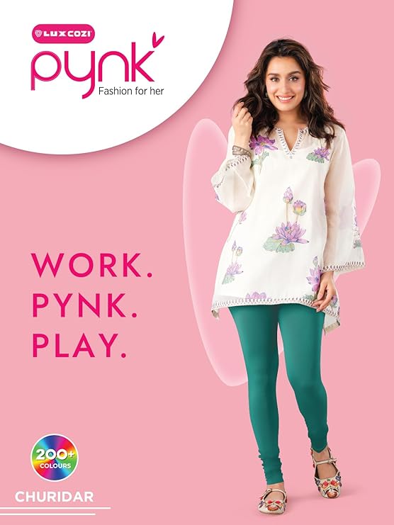Premium Solid Cotton Lycra Leggings for Women: FREE SIZE Chuddidar Length