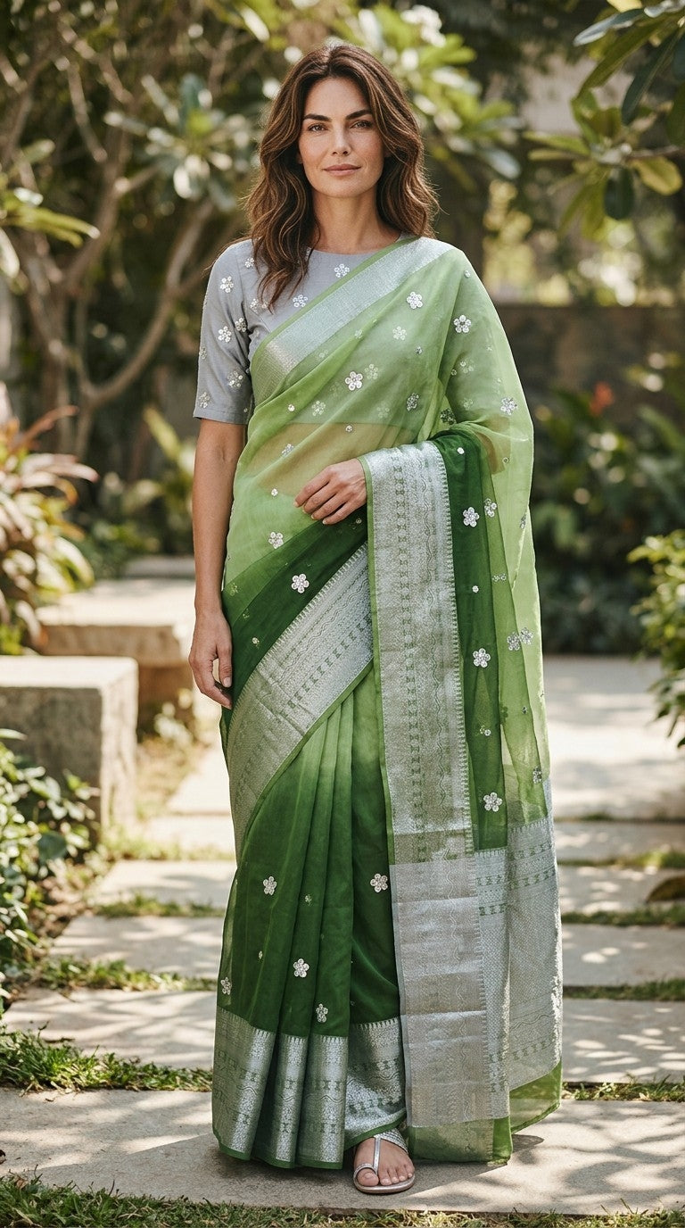 Orgenja Saree Collection With Blouse ORG1