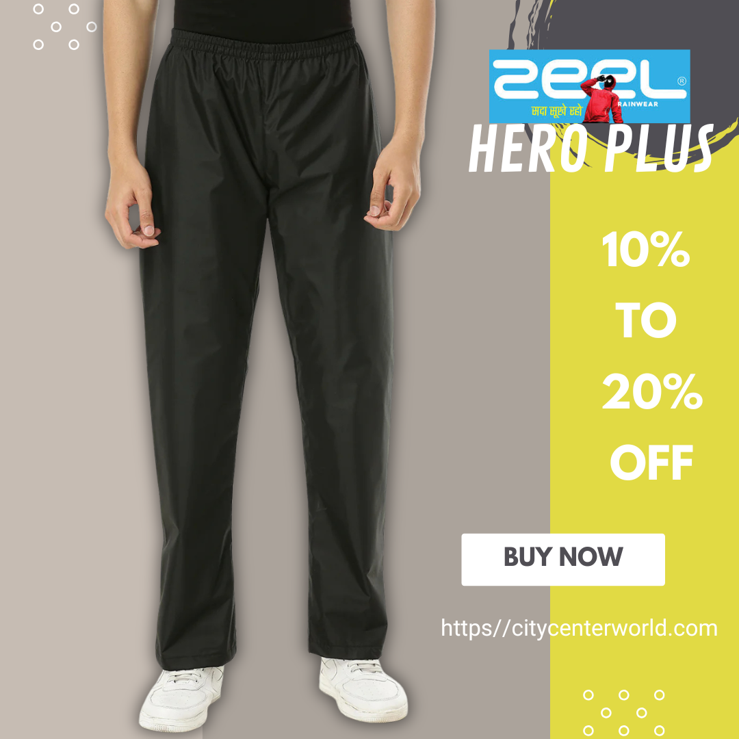 Zeel Premium Parachute Raincot hero plus