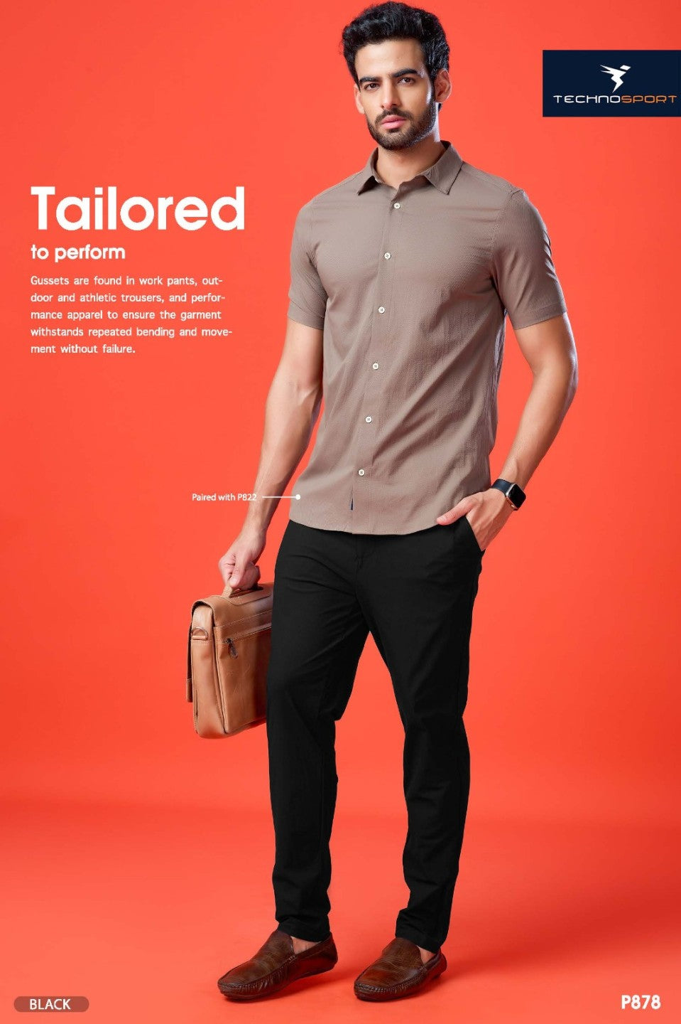 Technosport Duracool+ Solid 4-Way Stretch Casual Trousers Buy 3 At 1998