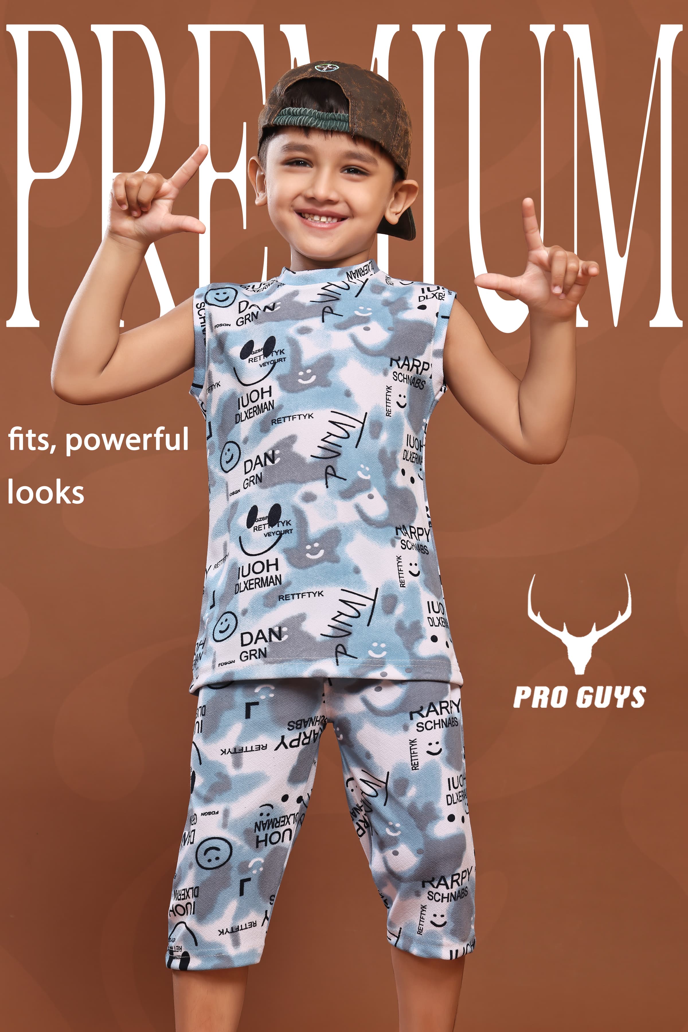 Premium Kids Capri Cord Set BUY 3 AT 500