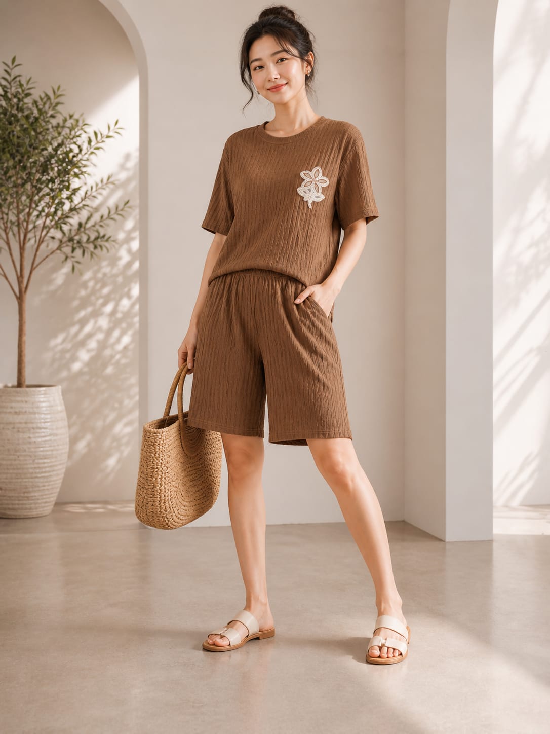Premium Women's Co-Ord Set | Active Top & Shorts Buy 2 At 500