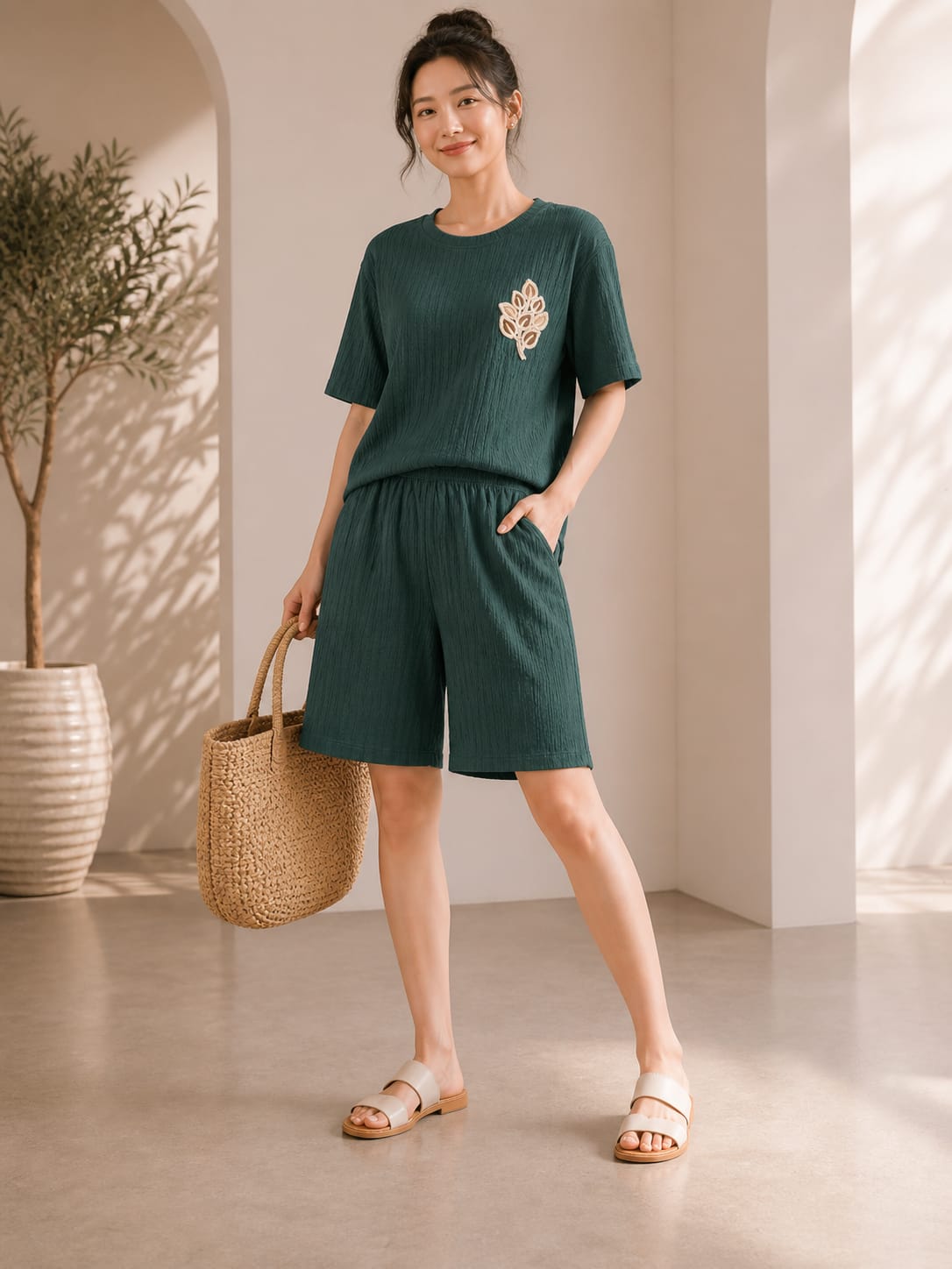 Premium Women's Co-Ord Set | Active Top & Shorts Buy 2 At 500