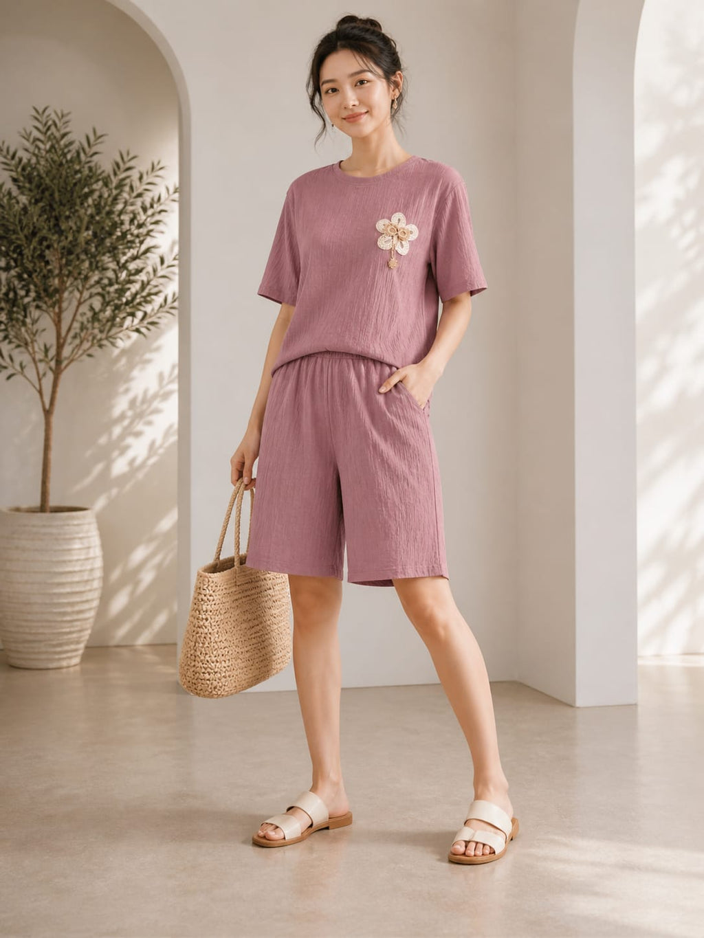Premium Women's Co-Ord Set | Active Top & Shorts Buy 2 At 500