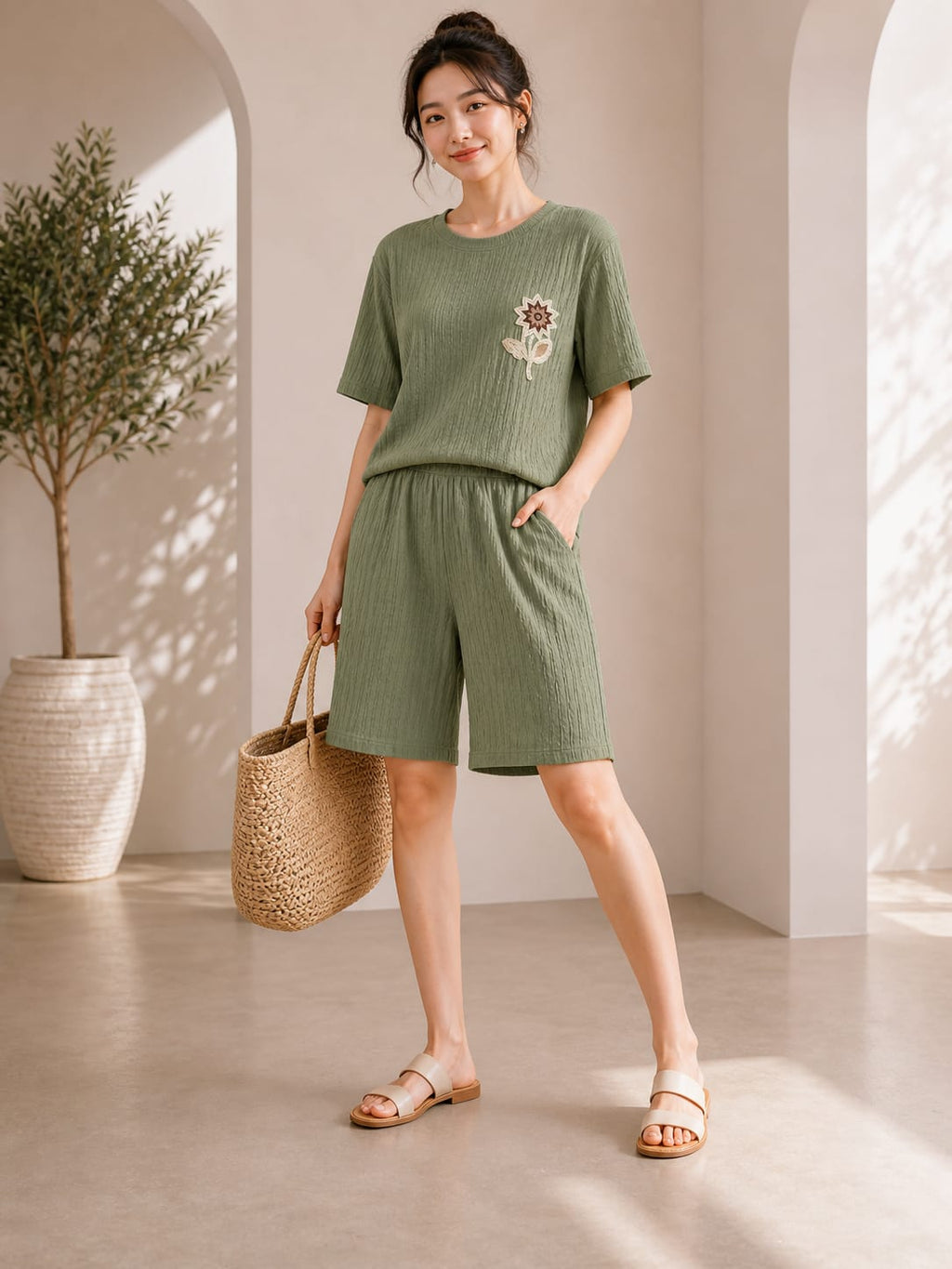 Premium Women's Co-Ord Set | Active Top & Shorts Buy 2 At 500