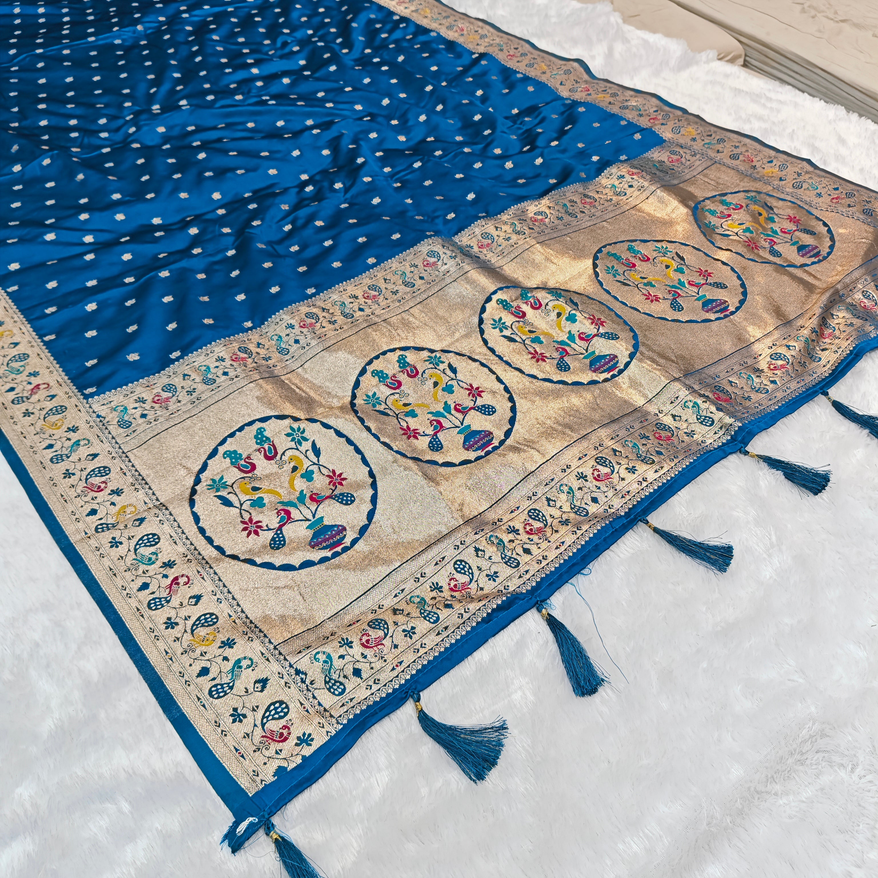 Redefine Grandeur with our Exquisite Shalu Sarees