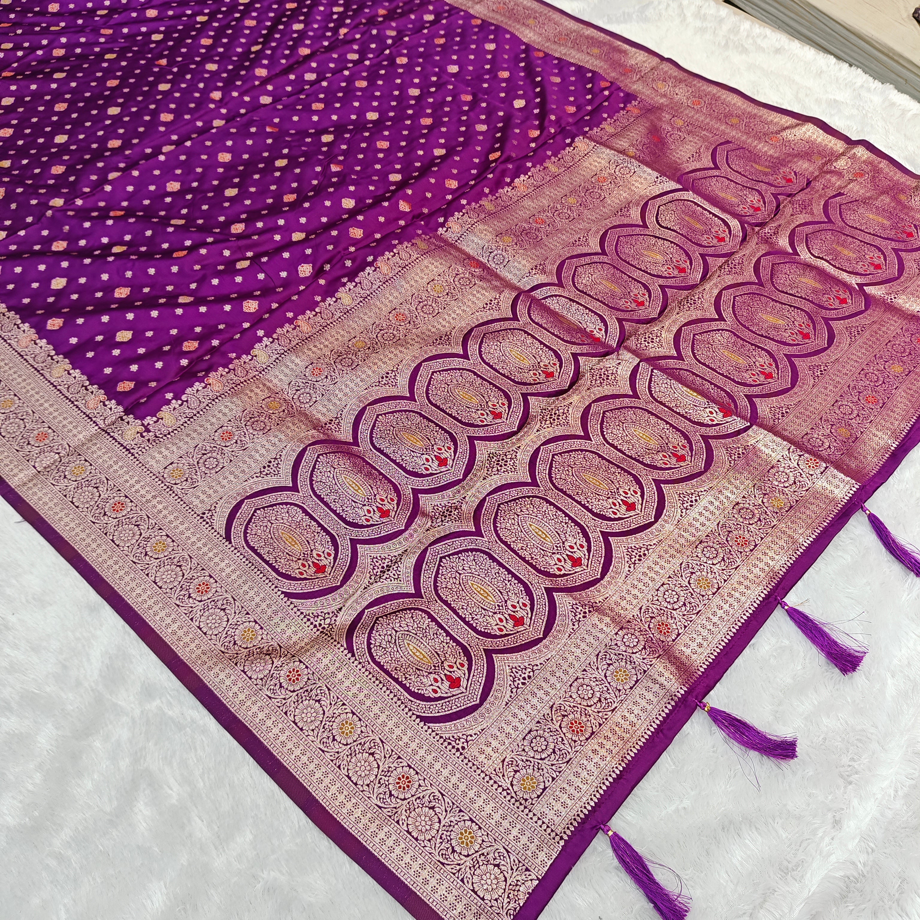 Redefine Grandeur with our Exquisite Shalu Sarees