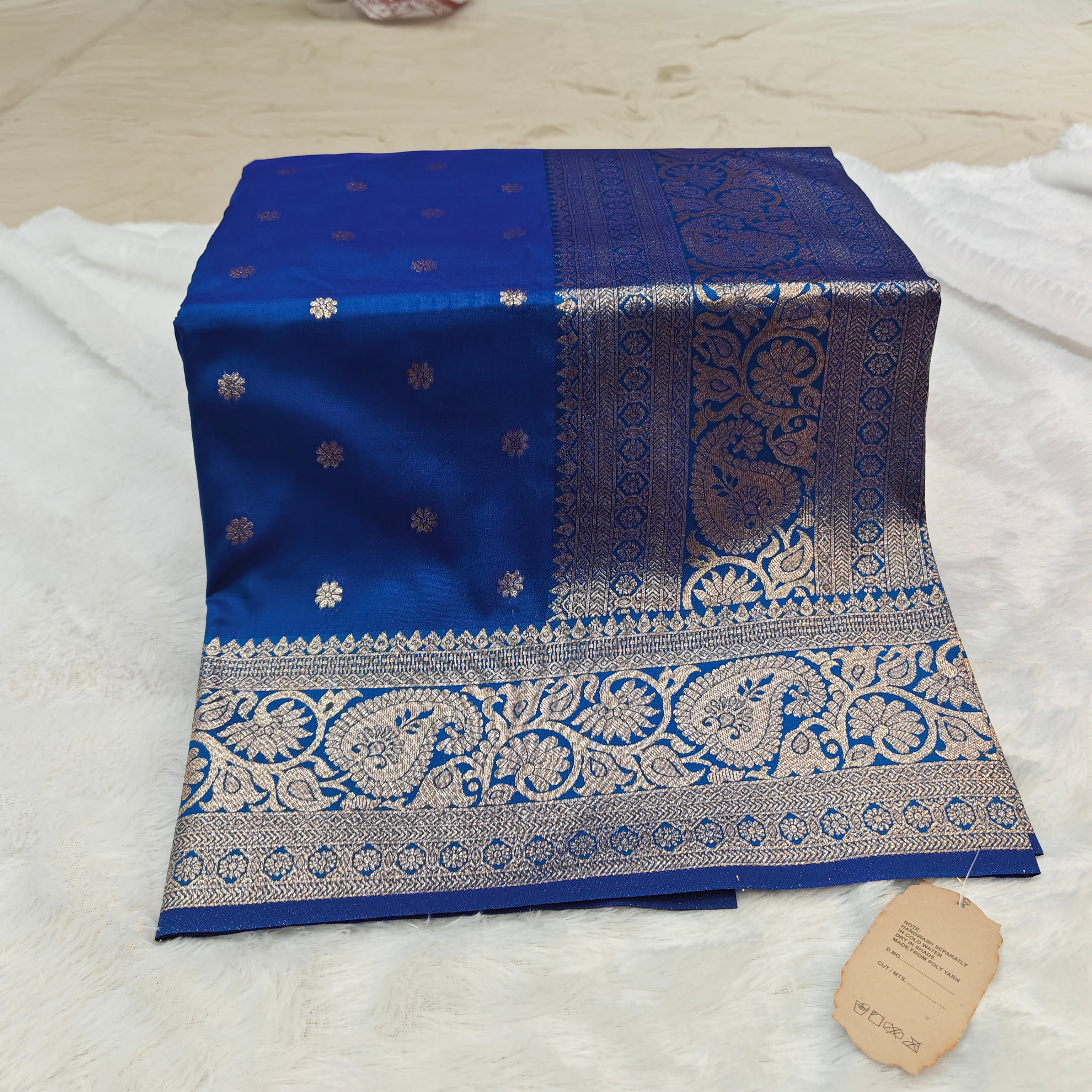 Premium Katpadar Saree: Pure Jari Work