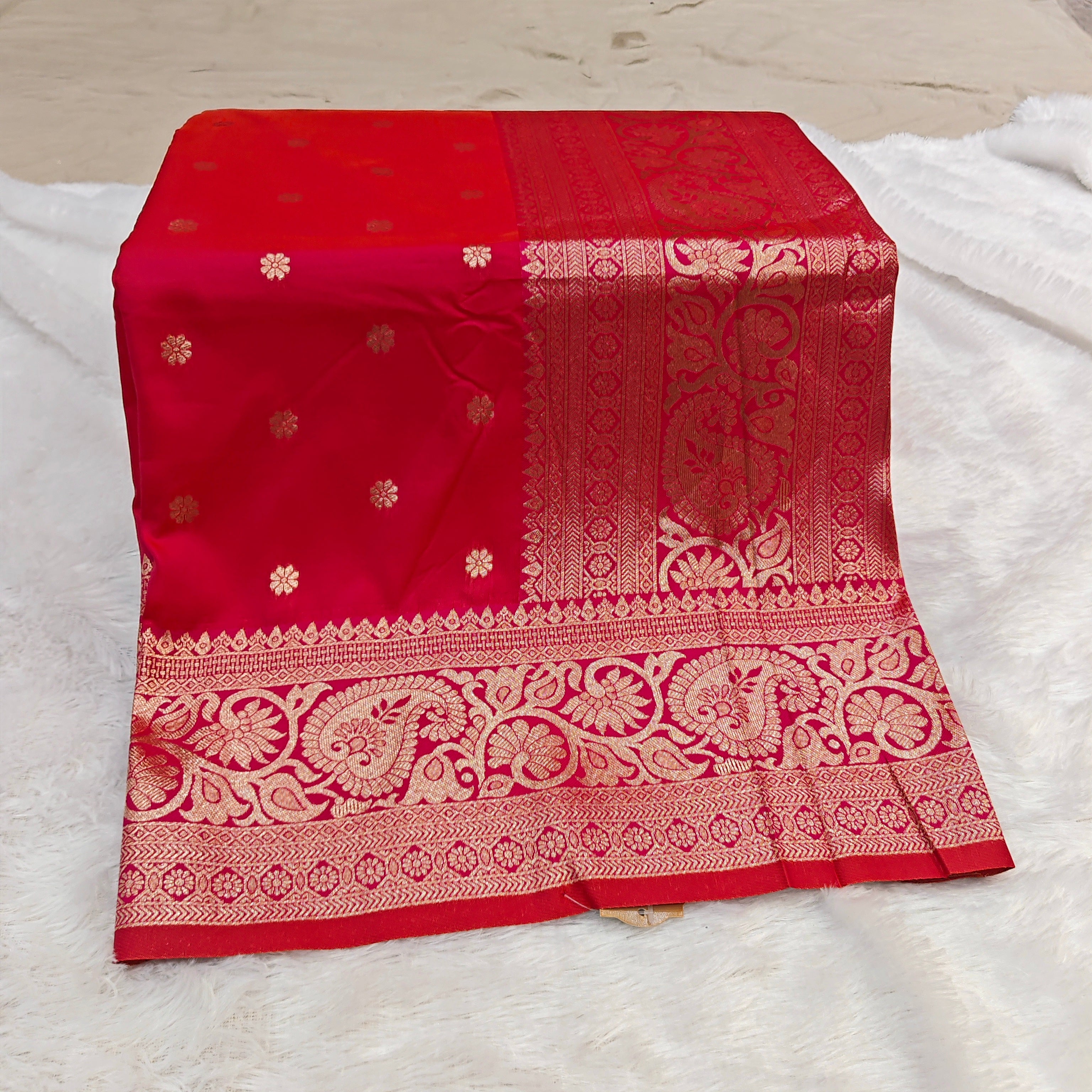 Premium Katpadar Saree: Pure Jari Work