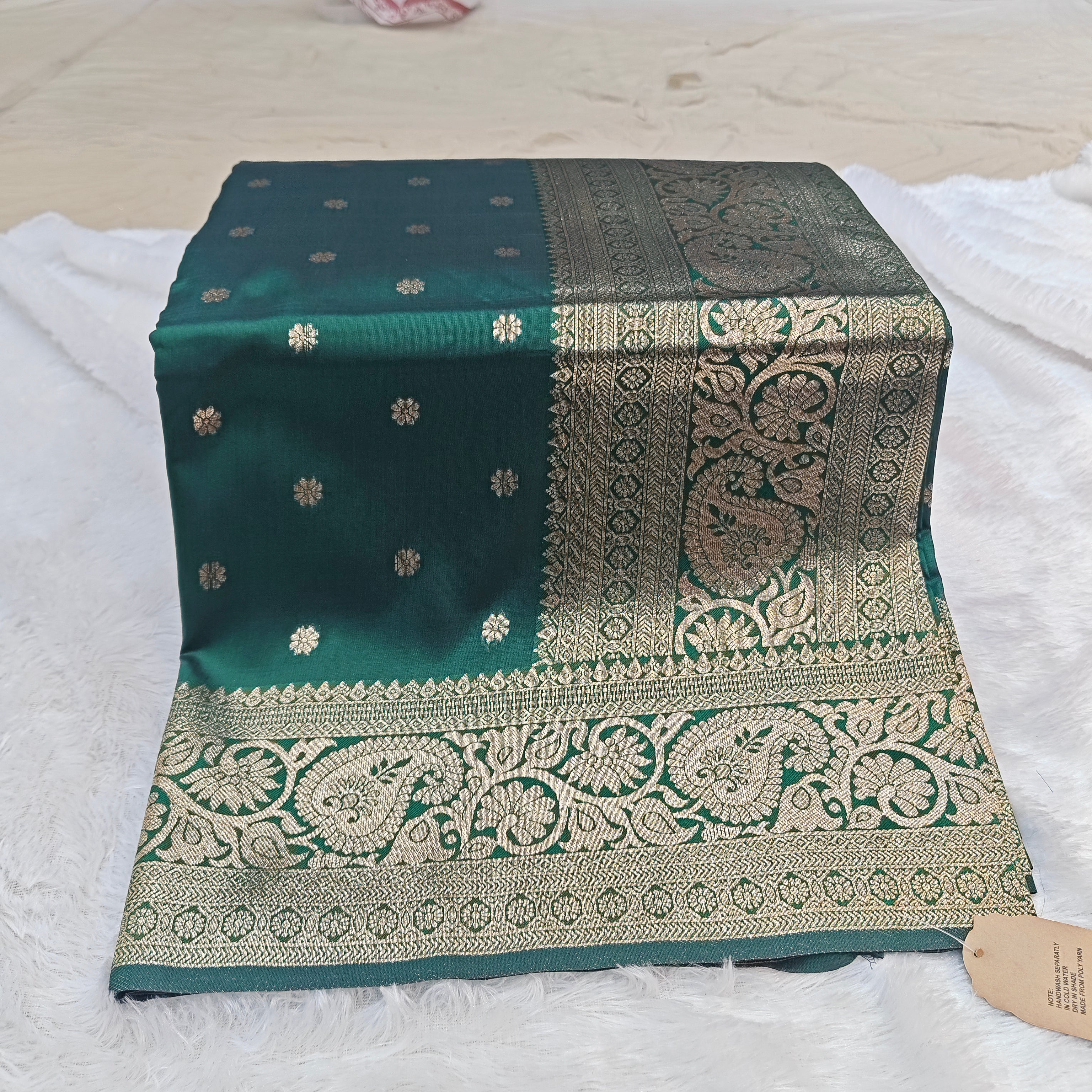 Premium Katpadar Saree: Pure Jari Work