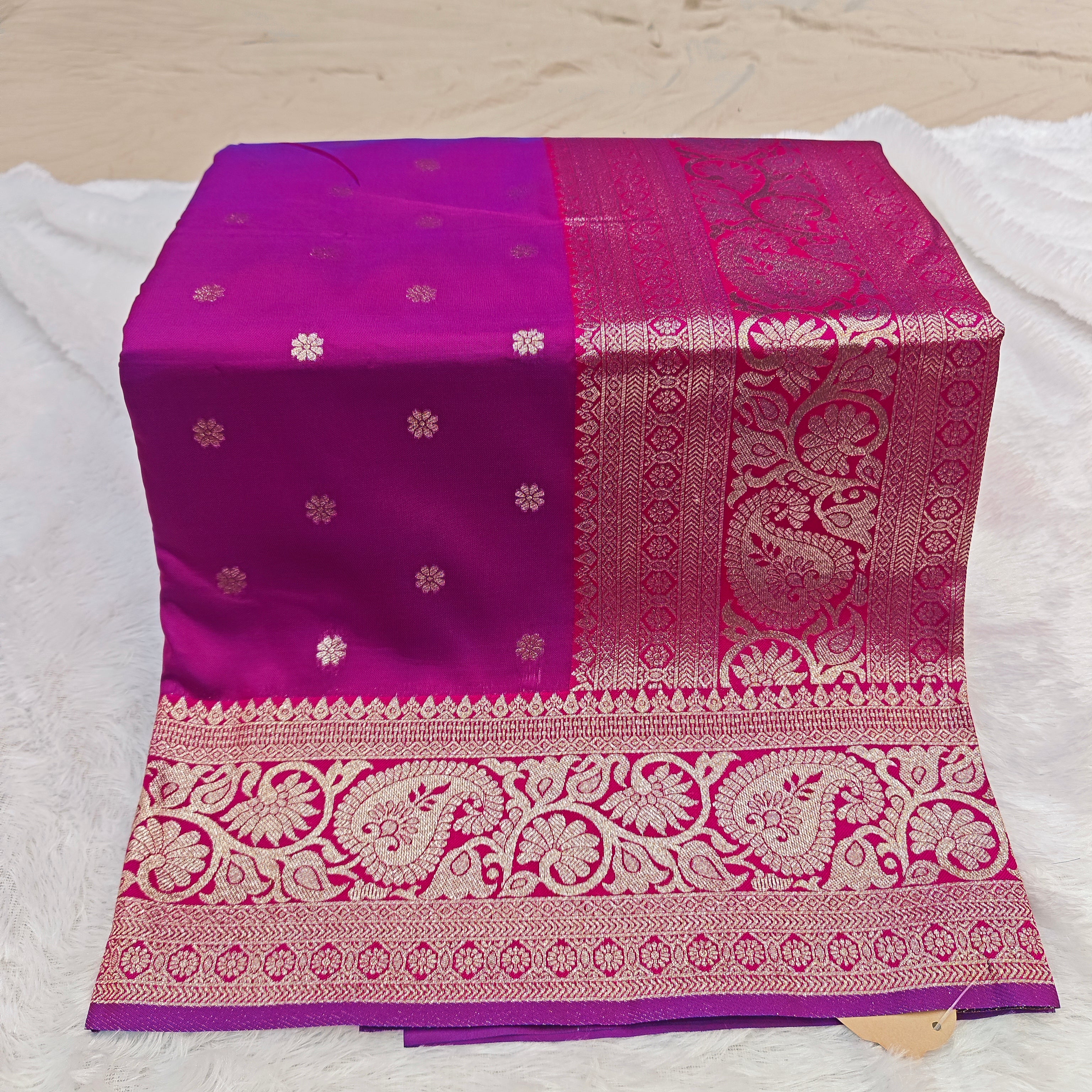 Premium Katpadar Saree: Pure Jari Work