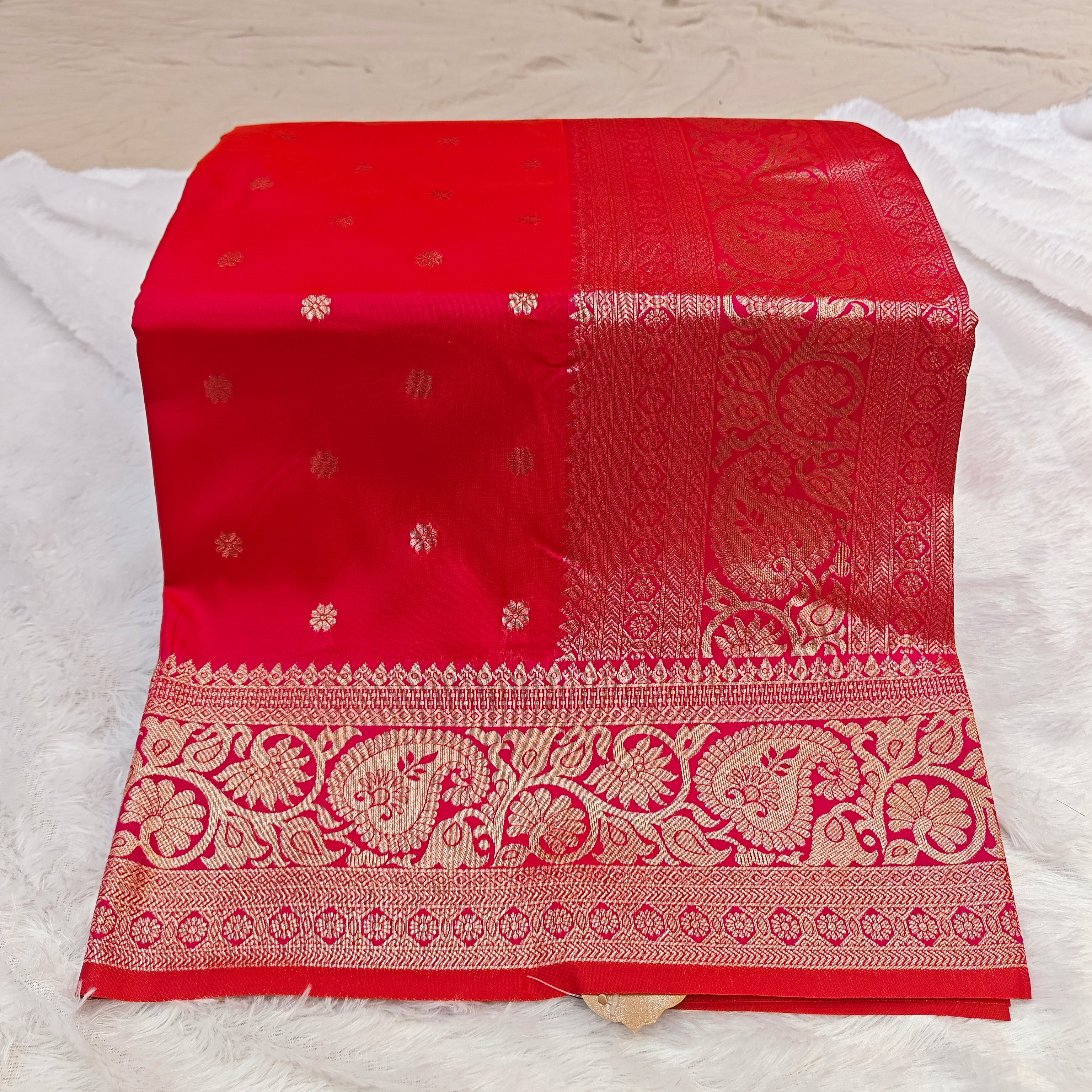 Premium Katpadar Saree: Pure Jari Work