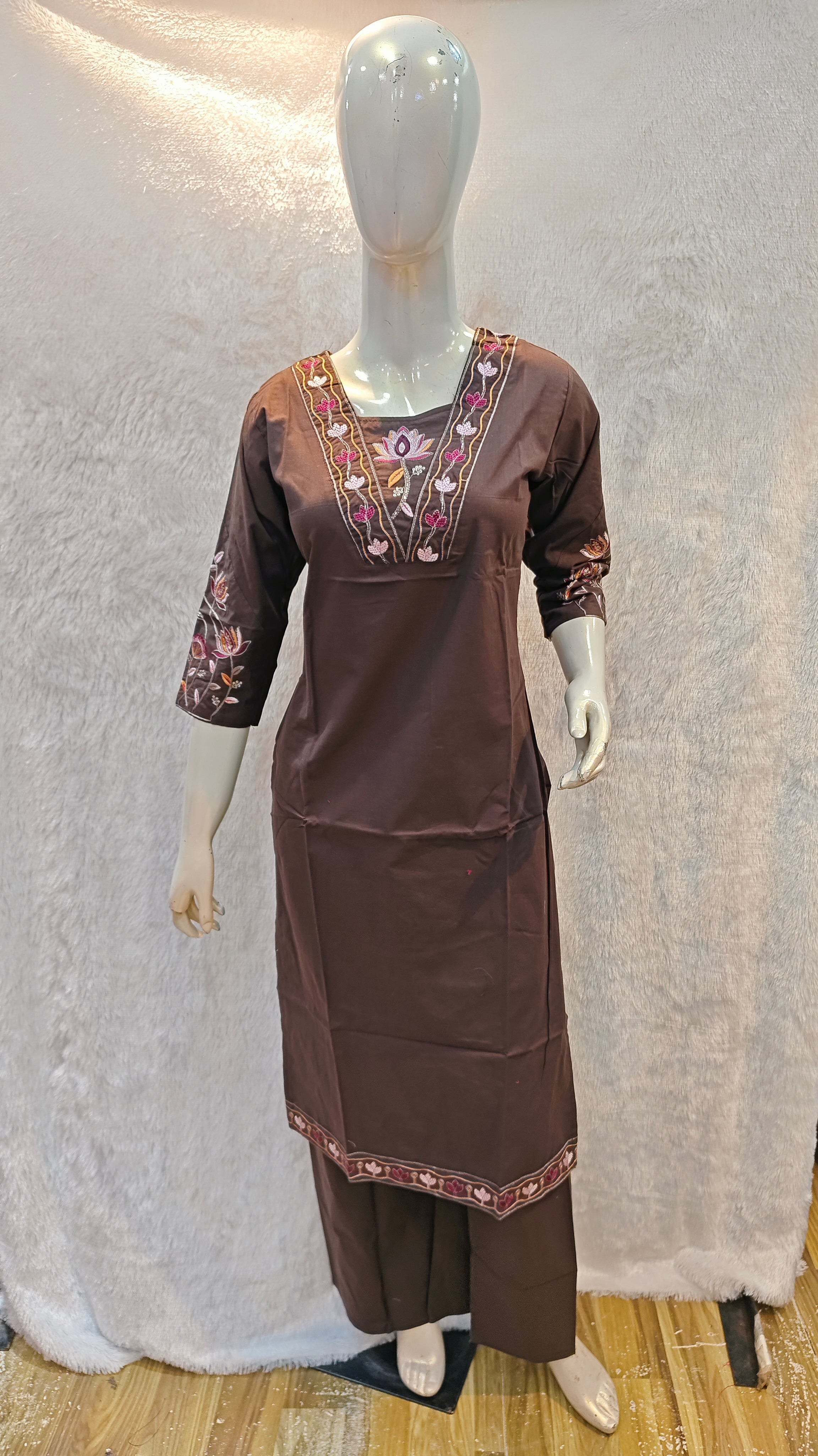 Pure Dabu Cotton Kurti Set Only 999