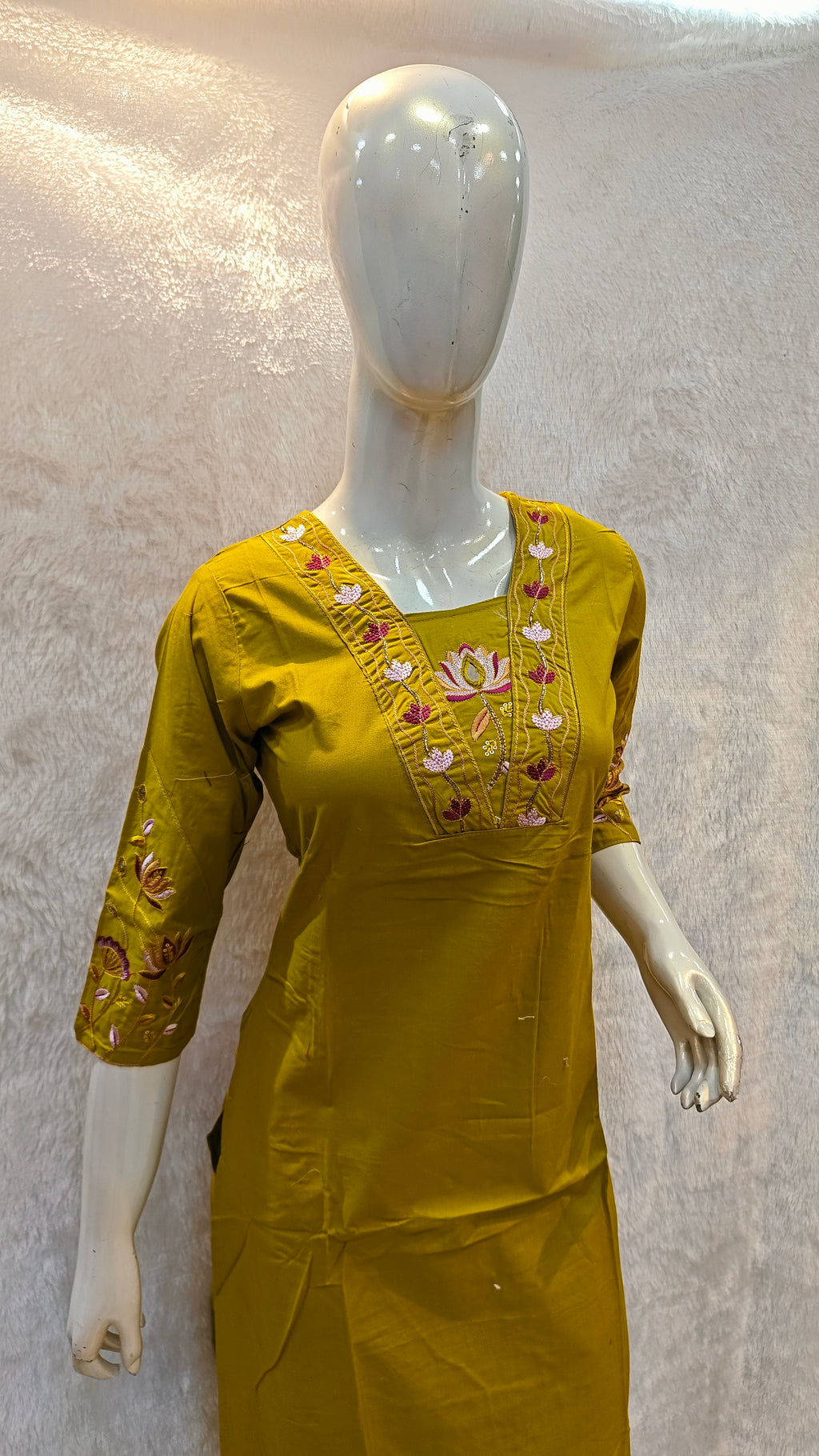 Pure Dabu Cotton Kurti Set Only 999