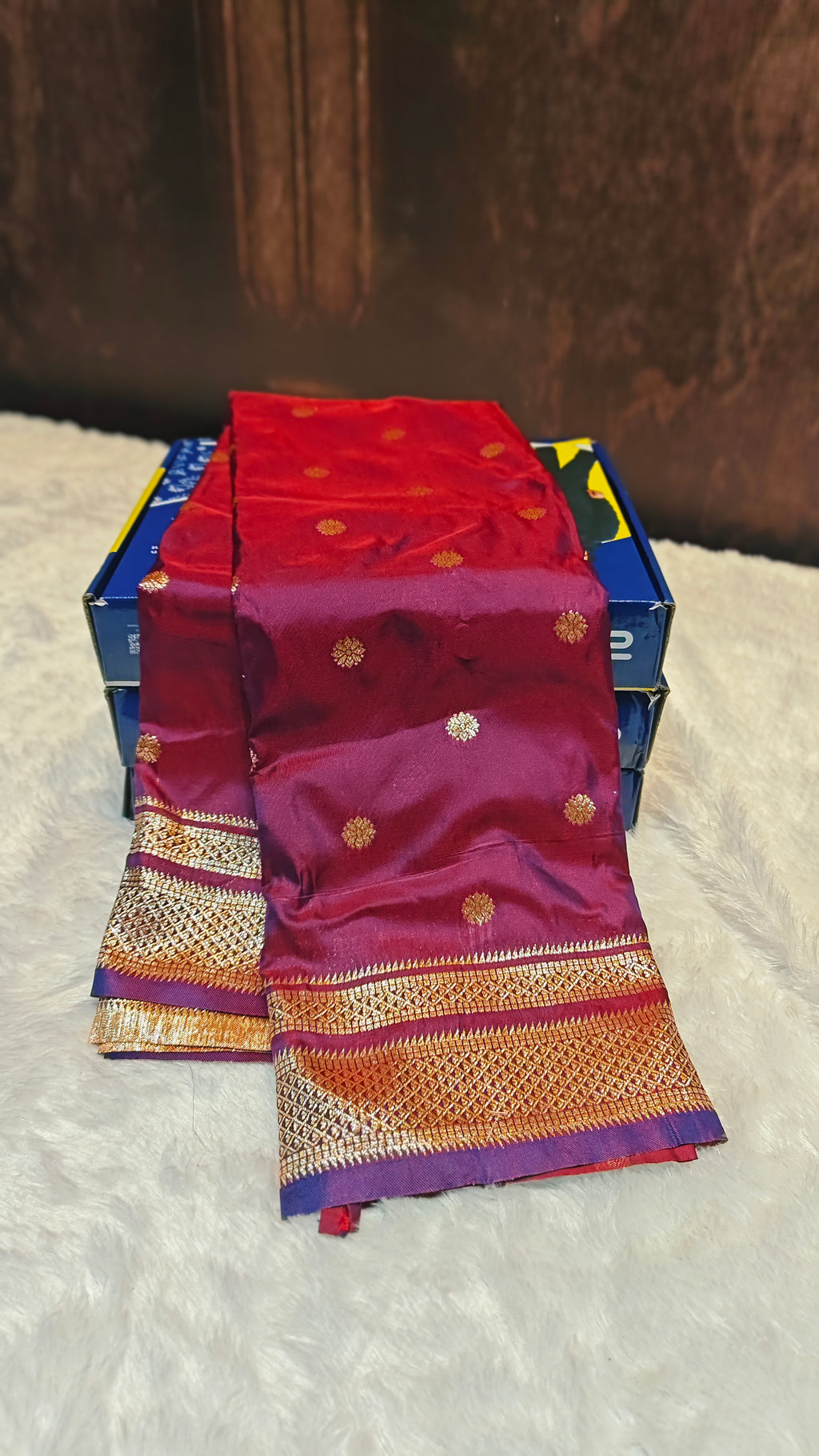 The Epitome of Tradition: Premium 2(Fidder) Katpadar Saree Collection