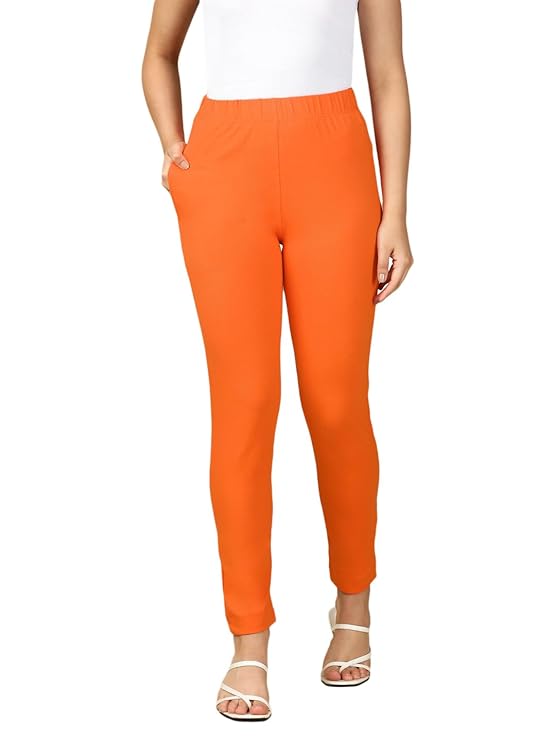 PYNK by Lux Cozi: Premium Cotton Lycra Kurtipant with Side Pocket BUY 1 GET 1 OFFER