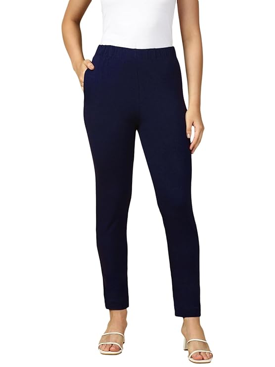 PYNK by Lux Cozi: Premium Cotton Lycra Kurtipant with Side Pocket BUY 1 GET 1 OFFER