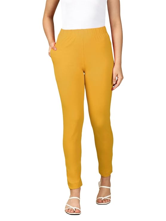 PYNK by Lux Cozi: Premium Cotton Lycra Kurtipant with Side Pocket BUY 1 GET 1 OFFER