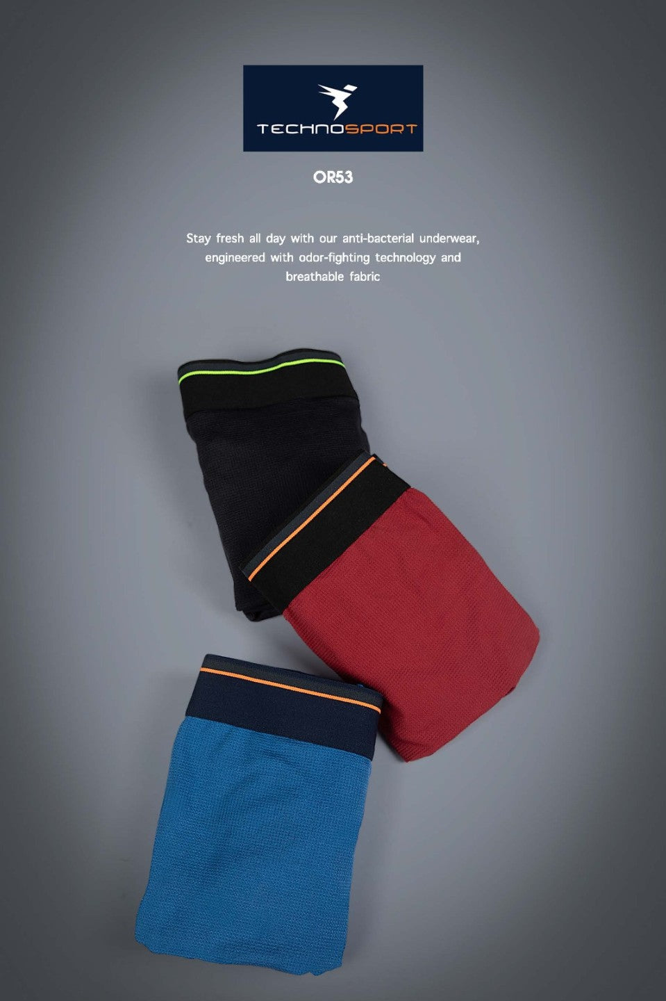 TECHNOSPORTS OR53 | High-Performance Men’s Trunk