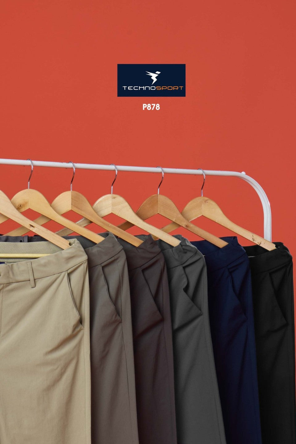 Technosport Duracool+ Solid 4-Way Stretch Casual Trousers Buy 3 At 1998