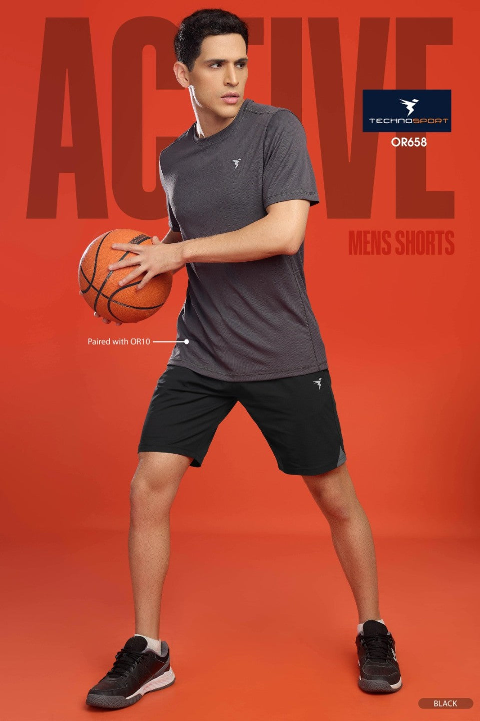 Technosport Mens Shorts Pant  BUY 3 AT 1038 CODE