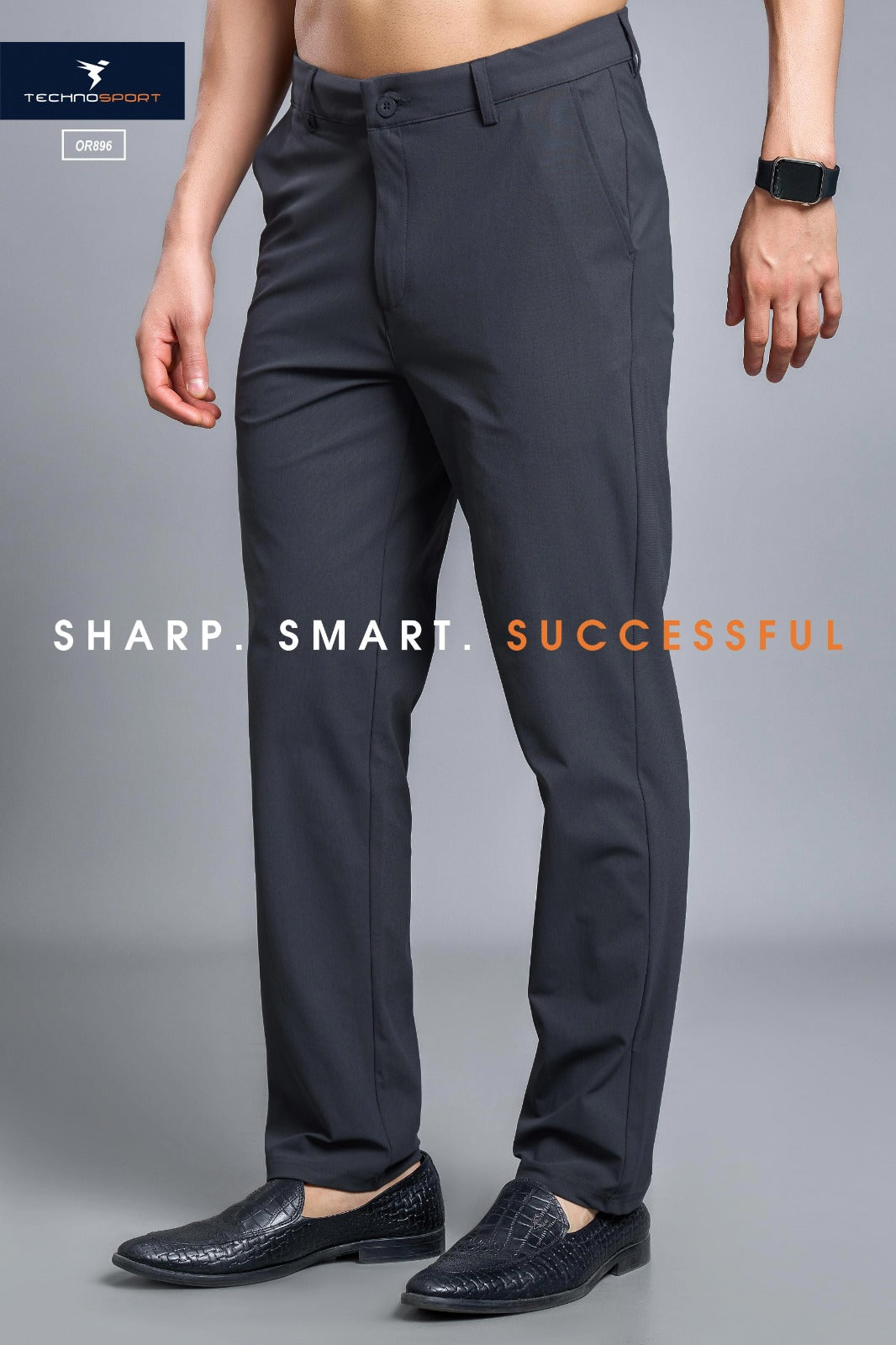 Technosport DuraCool+ Solid Formal Pant Buy OR896