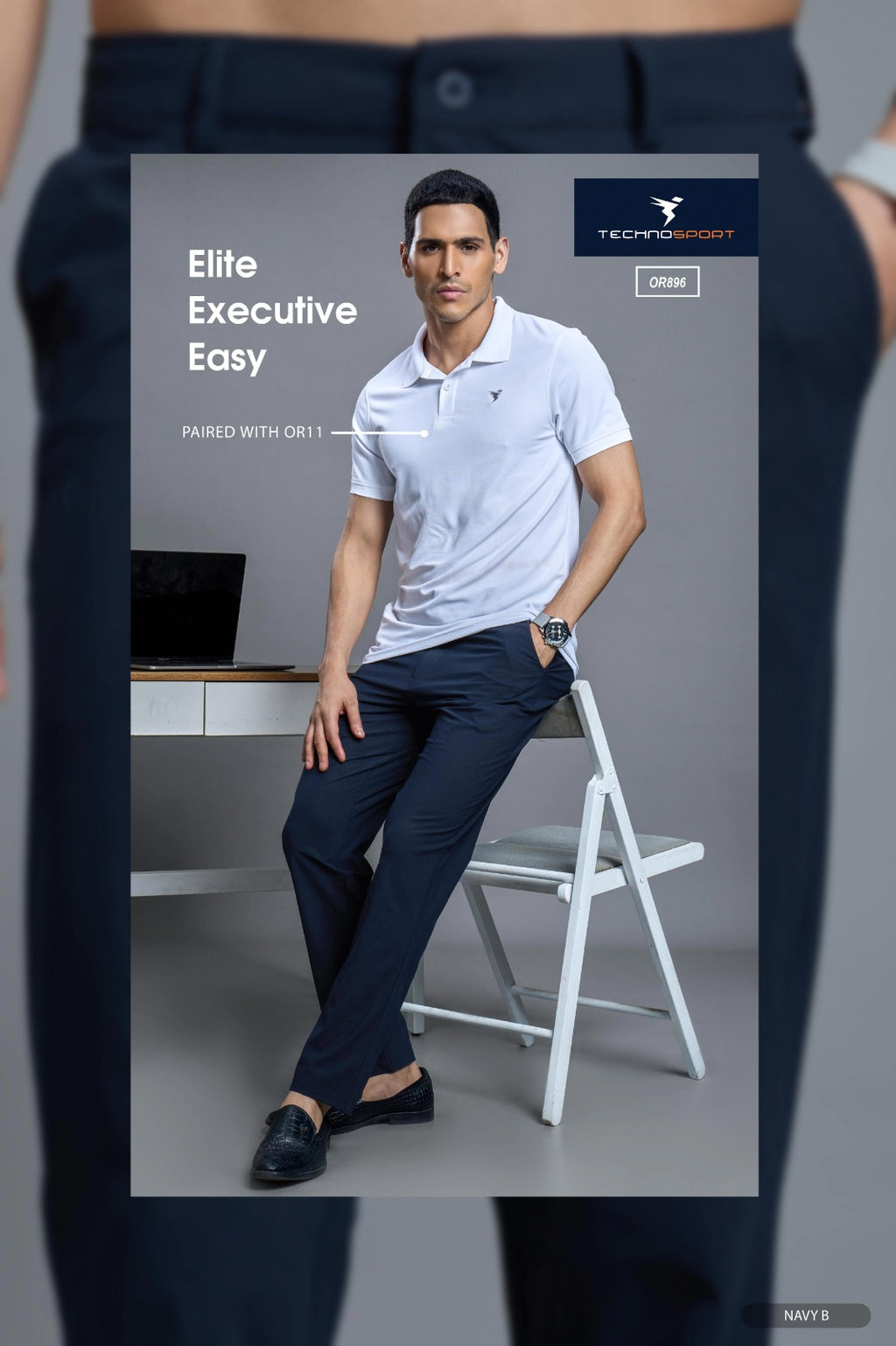Technosport DuraCool+ Solid Formal Pant Buy OR896