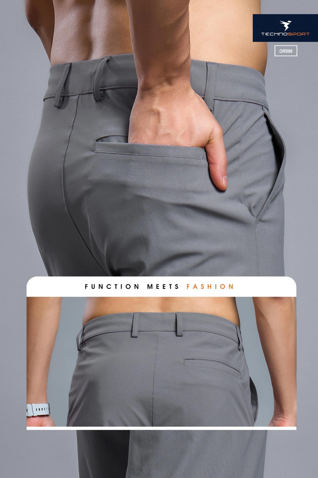 Technosport DuraCool+ Solid Formal Pant Buy OR896
