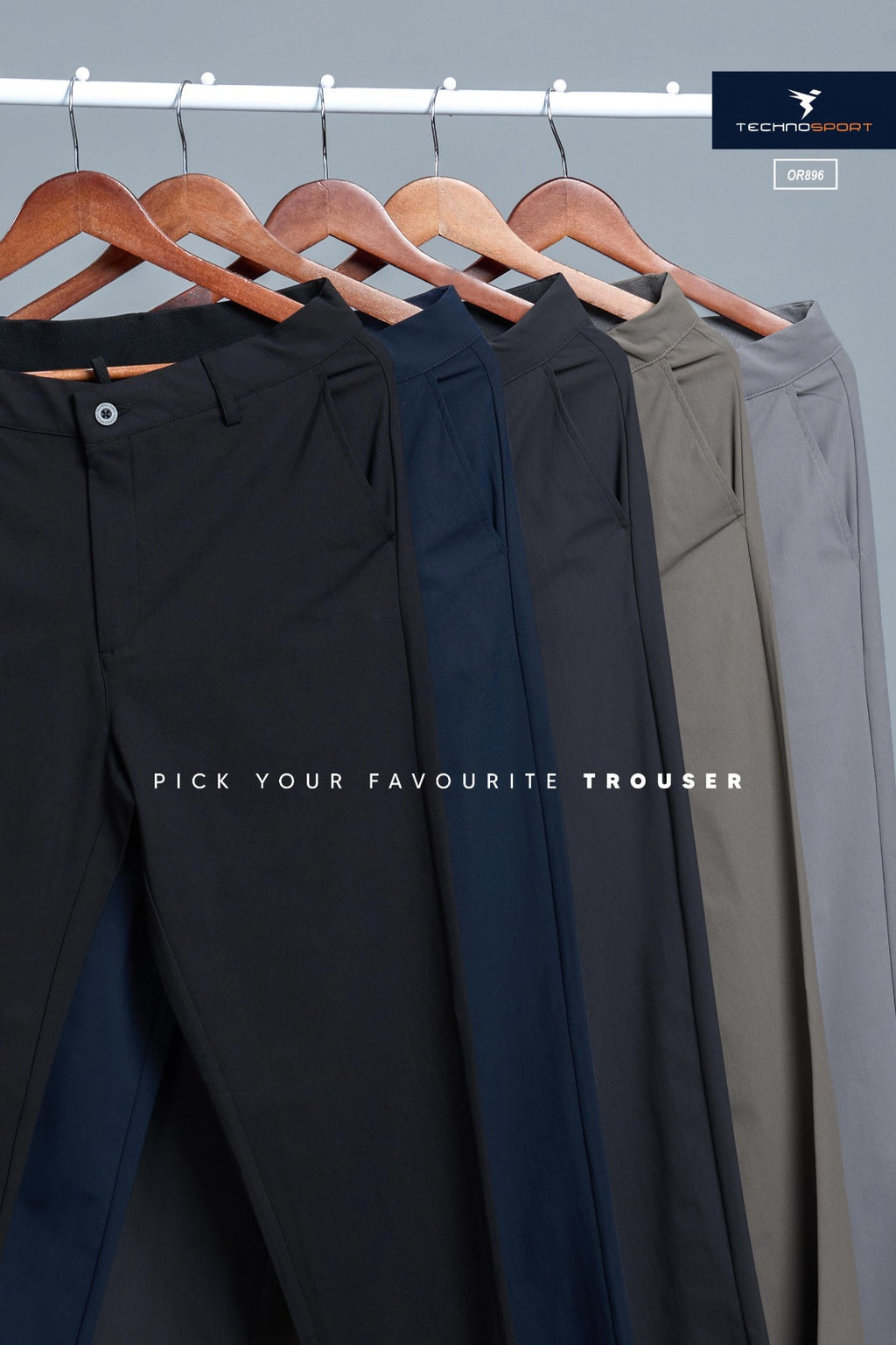 Technosport DuraCool+ Solid Formal Pant Buy OR896