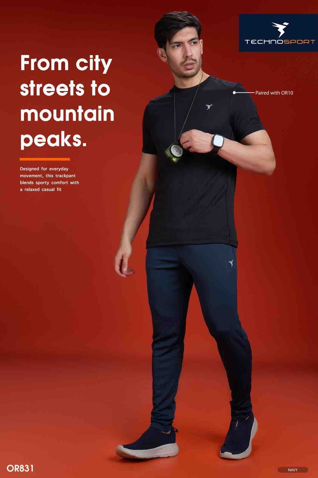Technosport Mens Track Pant OR831
