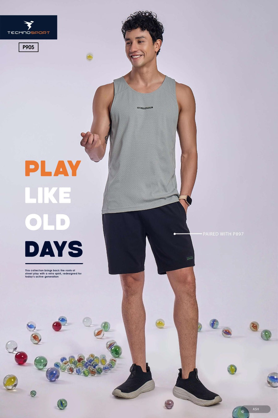 TECHNOSPORT Men's Gym Vest Buy