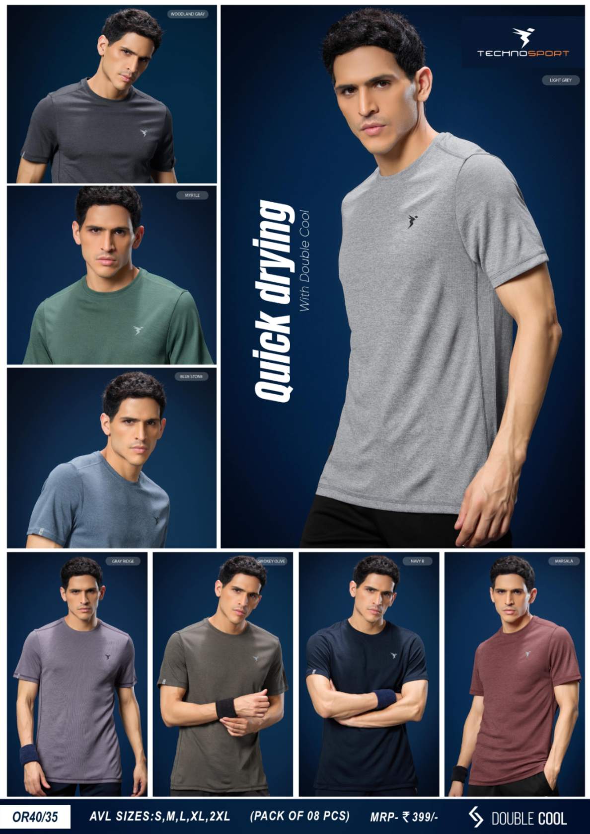 Technosport Mens T-shirt Buy OR40
