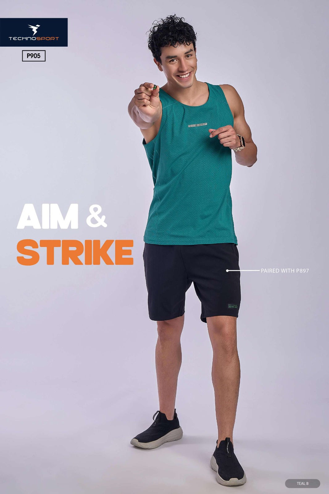 TECHNOSPORT Men's Gym Vest Buy
