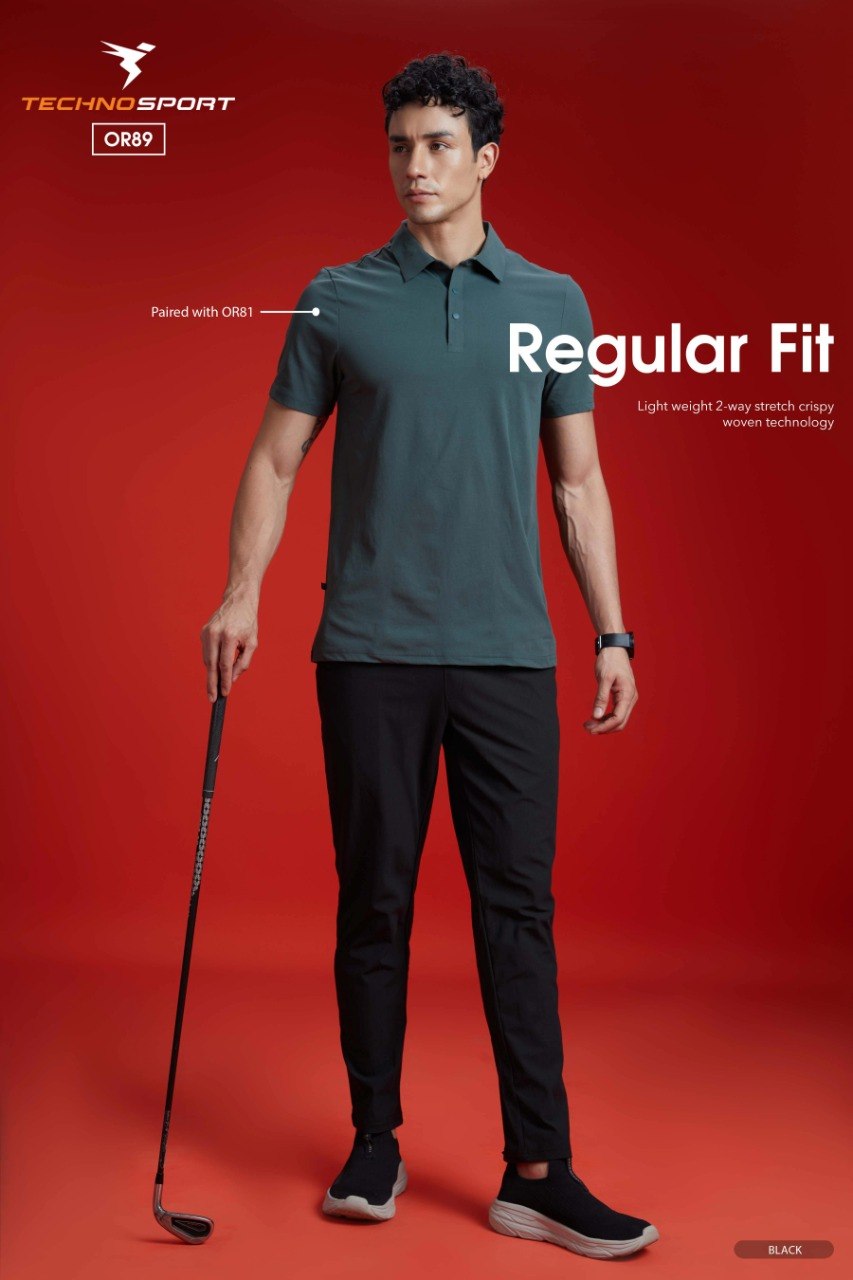 Technosport Solid 4 Way Stretch Track Pant OR89/30