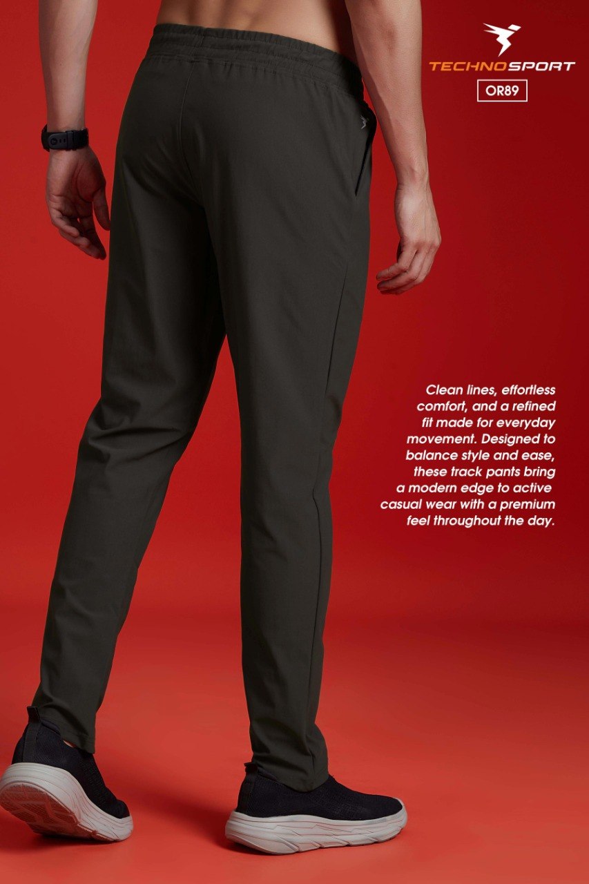 Technosport Solid 4 Way Stretch Track Pant OR89/30