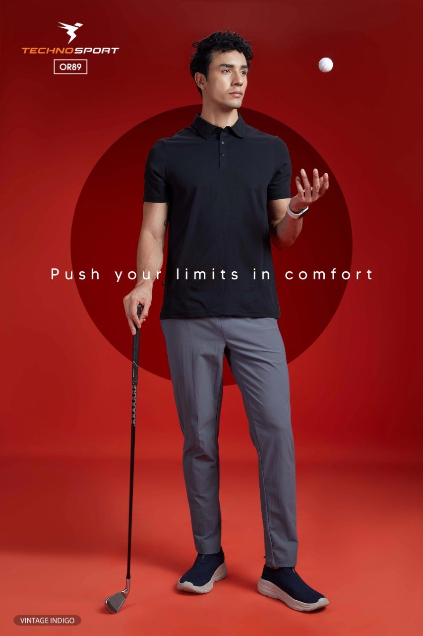 Technosport Solid 4 Way Stretch Track Pant OR89/30