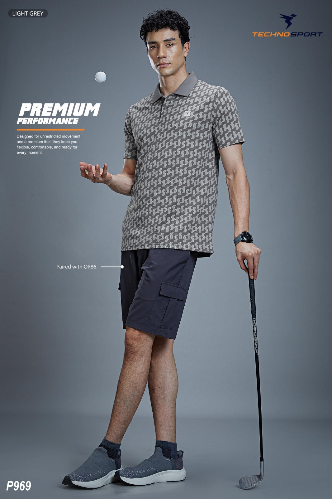 TECHNOSPORTS P969 Performance T-Shirt
