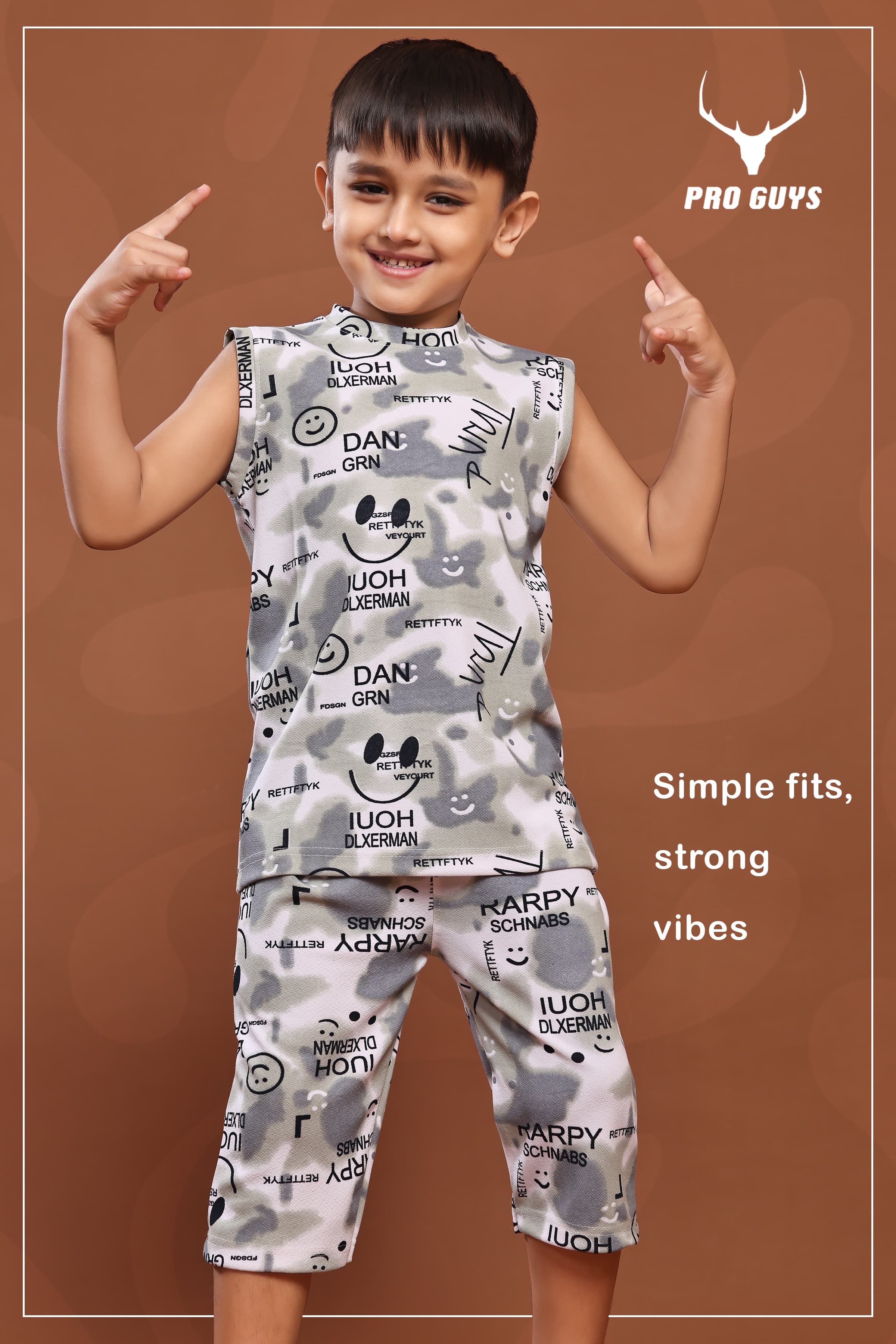 Premium Kids Capri Cord Set BUY 3 AT 500