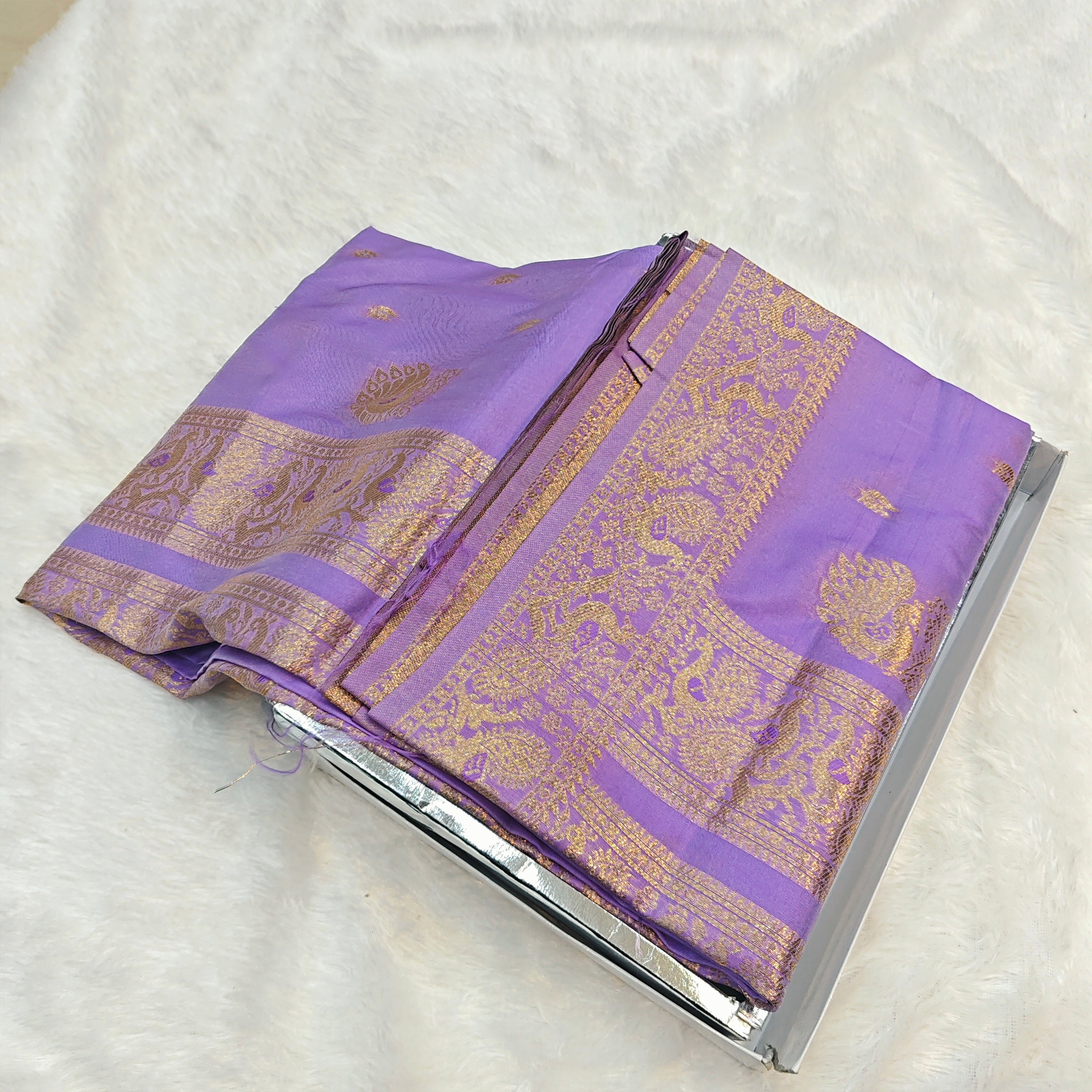 Exquisite Dual-Tone Premium Peshwai Silk Saree 1013