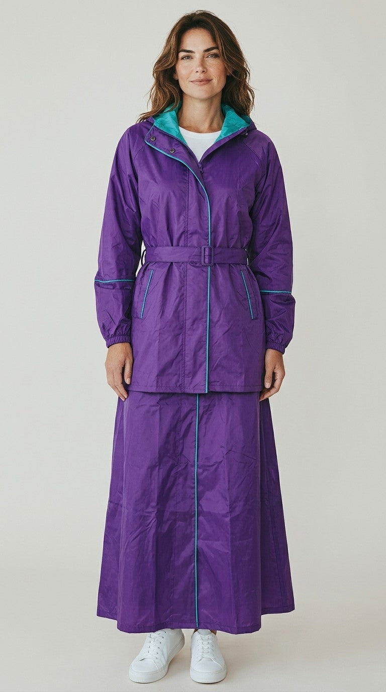 Women's "Diana" Skirt-Style Premium Raincoat