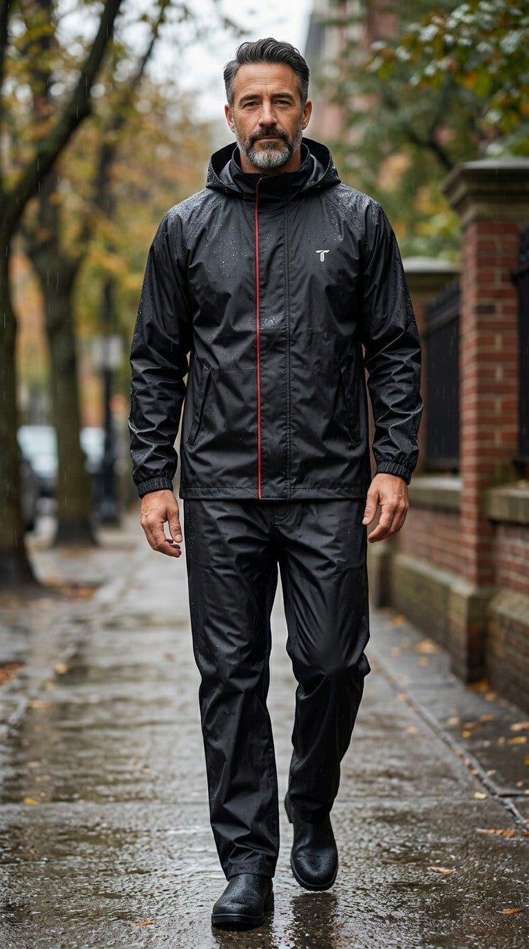 Top In Town "Pioneer Collection" Men's Premium Raincoat