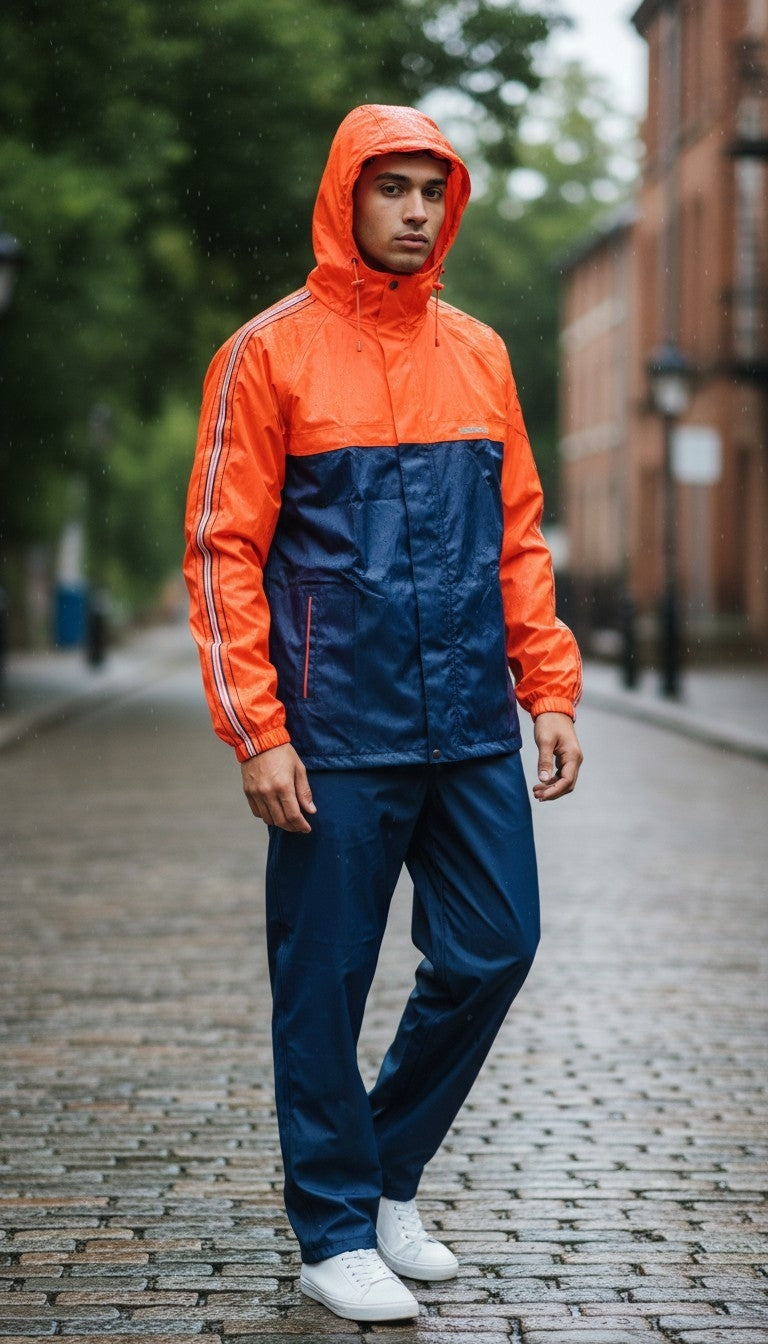 TOP IN TOWN Dunhill Raincoat with Reflector