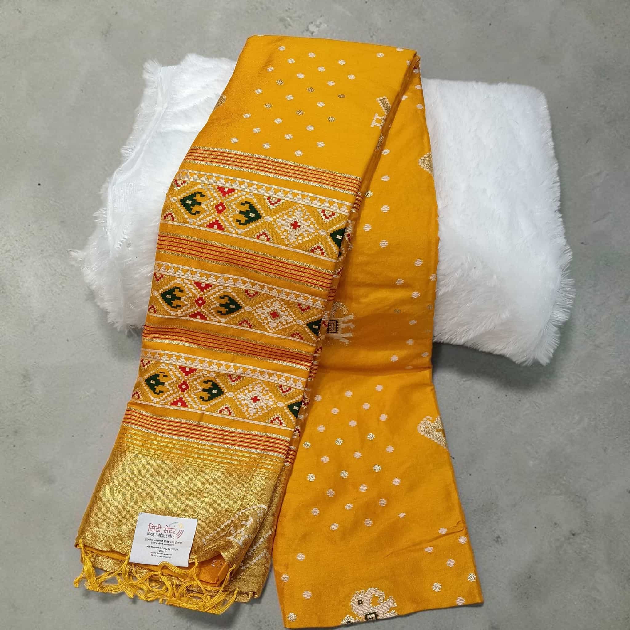 Patola Silk Cotton Saree – Heritage Weave, Modern Comfort