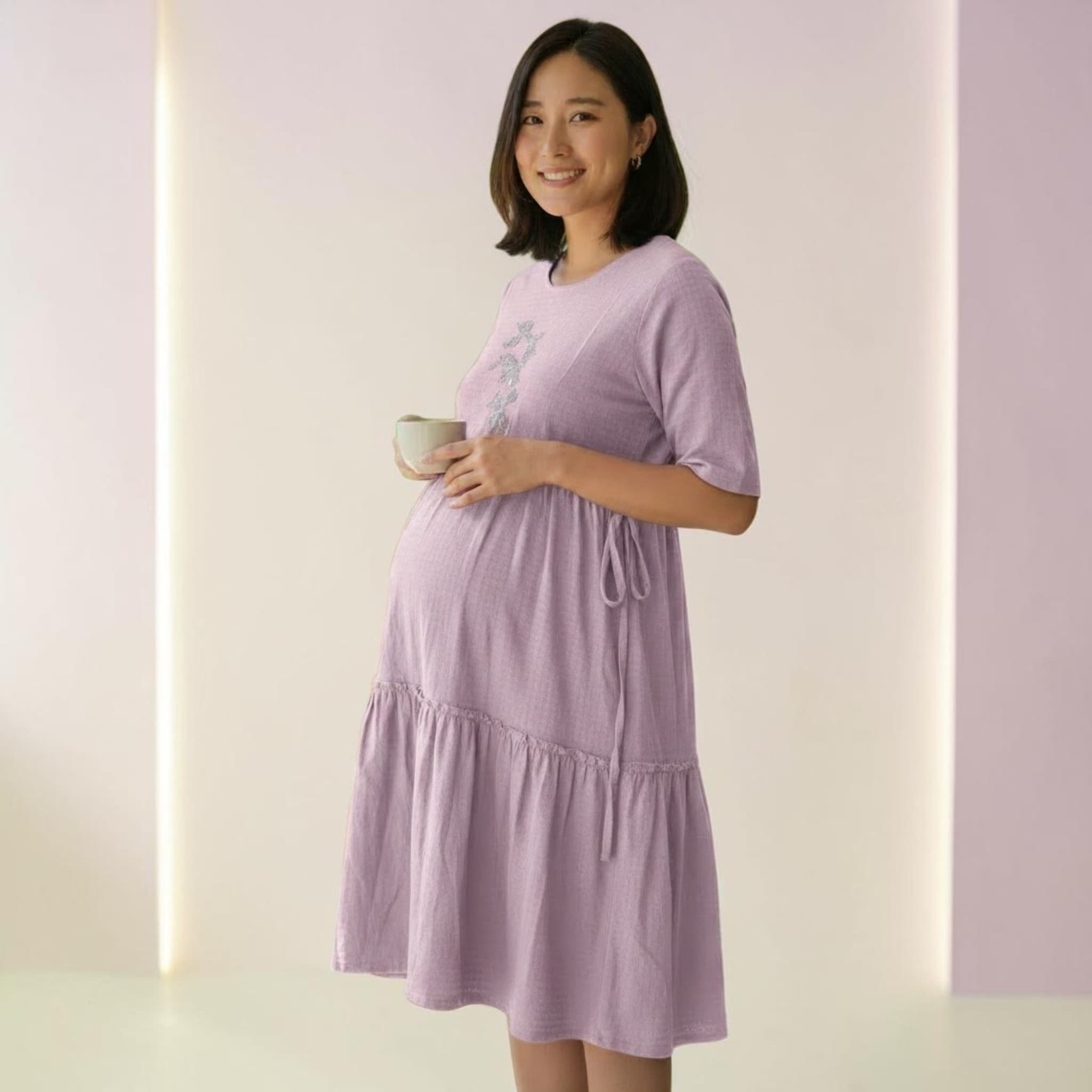 Moms & Mom Rayon Feeding Kurti