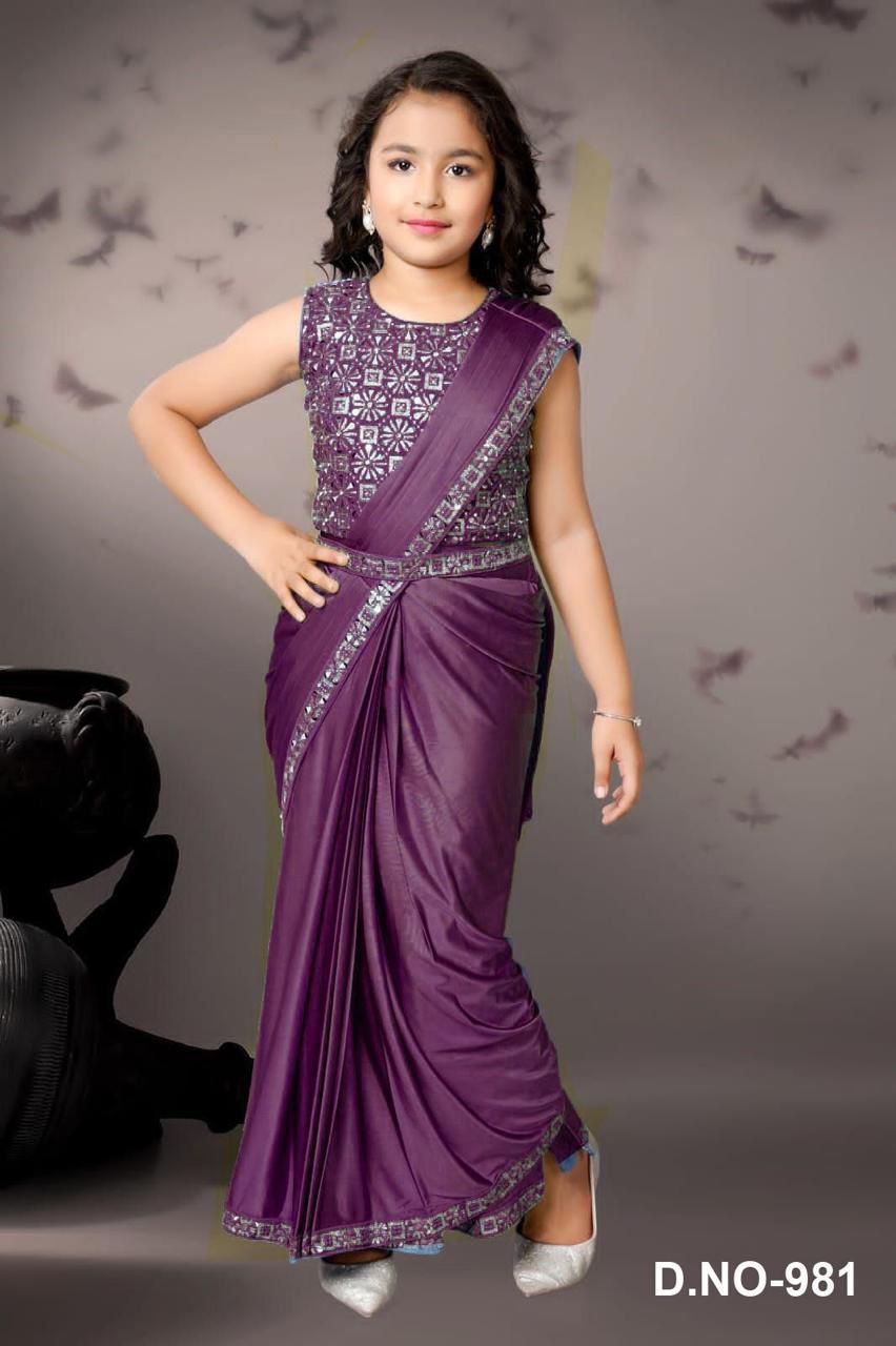 Ministitch Woven Ready-to-Wear Saree 1004