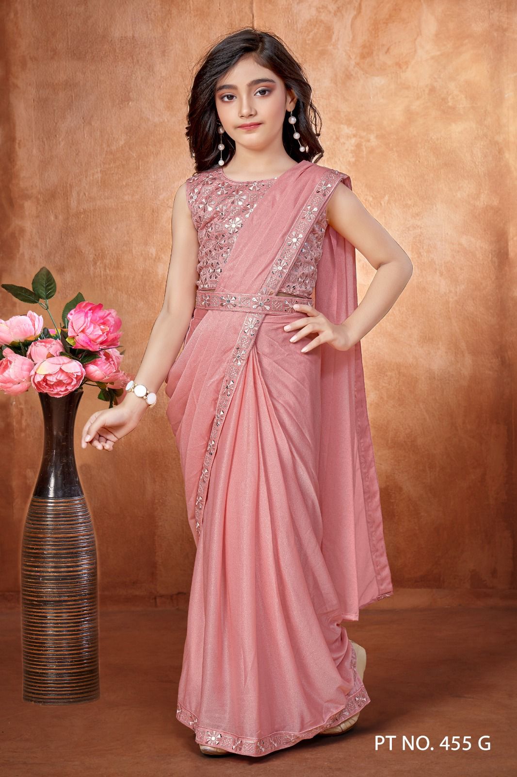 Ministitch Woven Ready-to-Wear Saree 1004