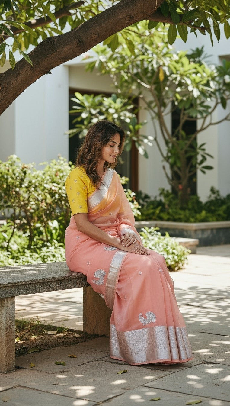 Orgenja Saree Collection With Blouse ORG1