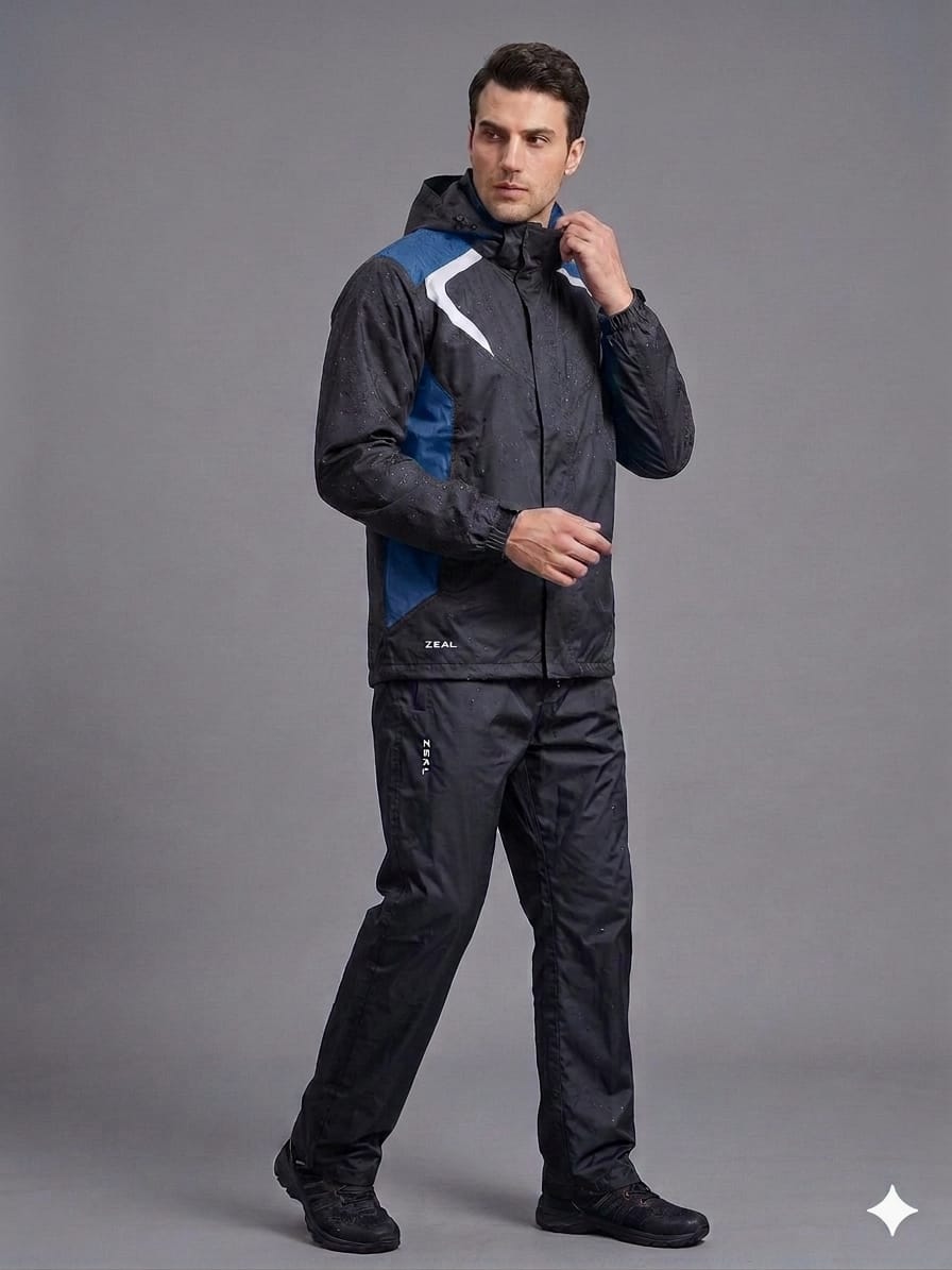 ZEEL Brand JS502 Premium Men's Raincoat Article: JS502