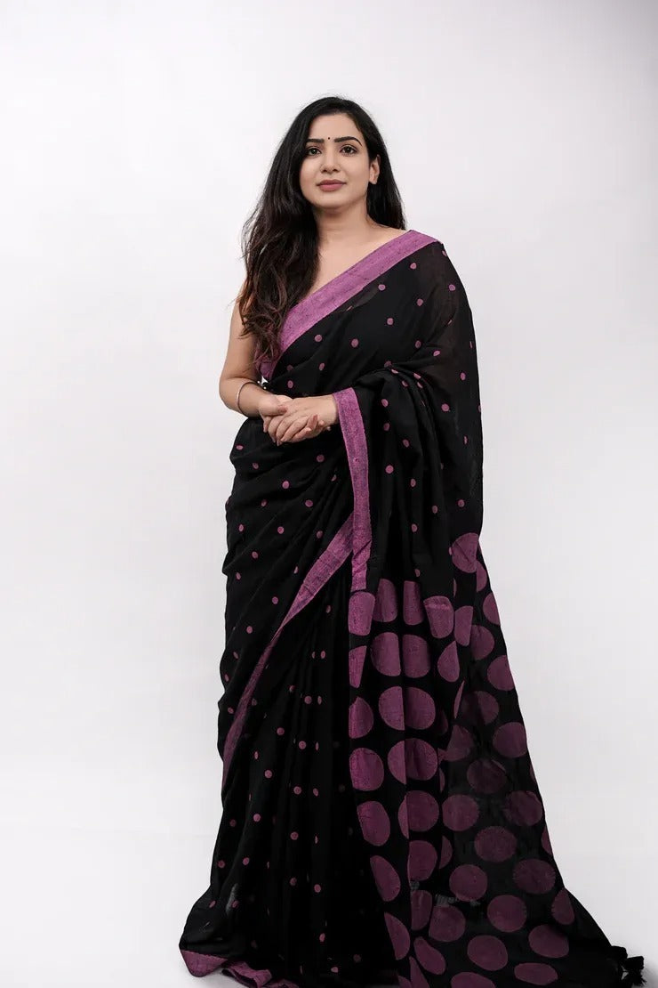 The Premium Cotton Saree Collection