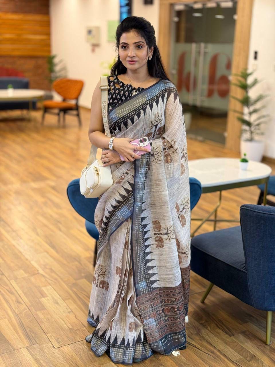 The Premium Cotton Saree Collection